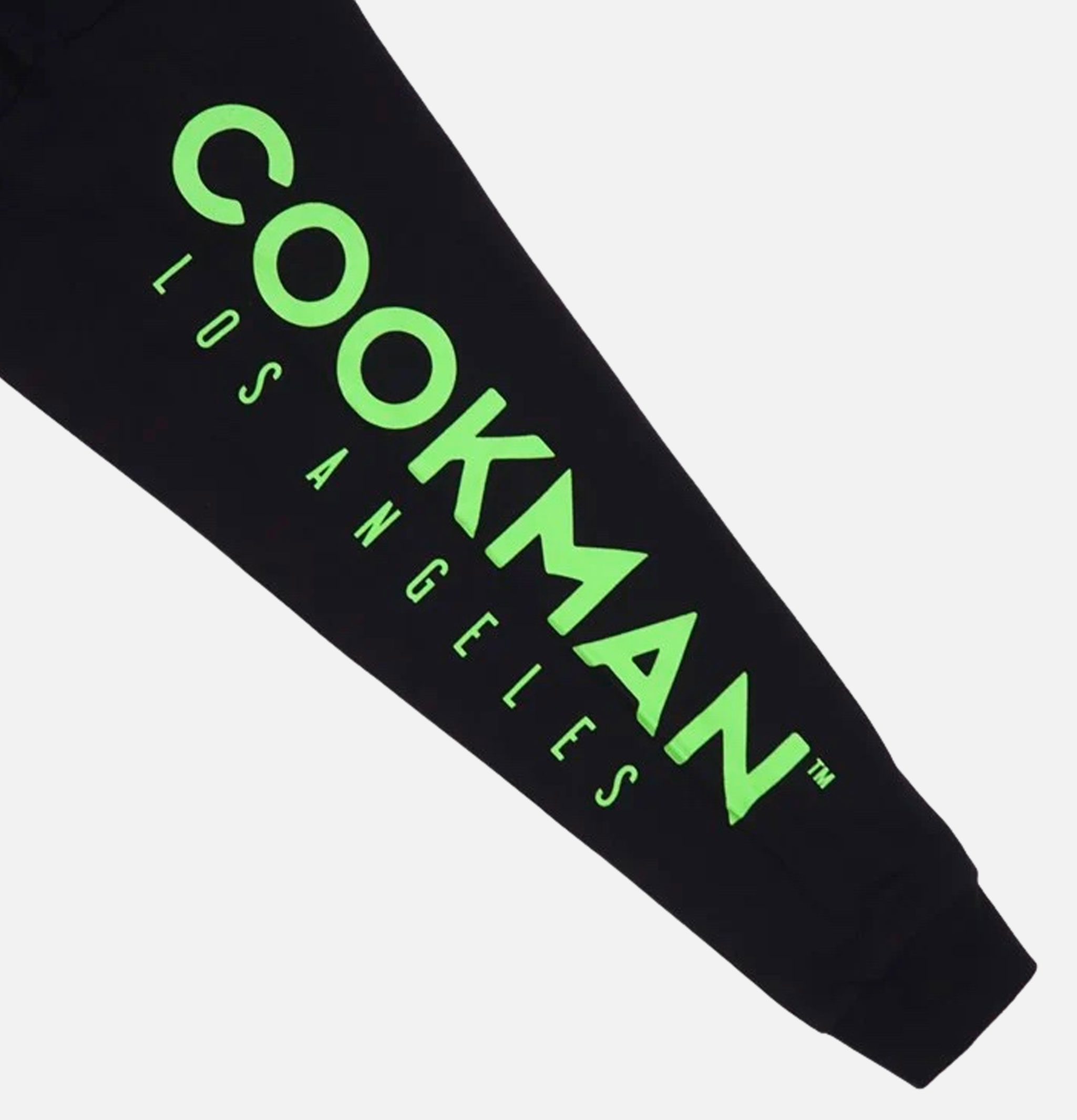 Cookman Tee Shirt Long Sleeve Pizza Black