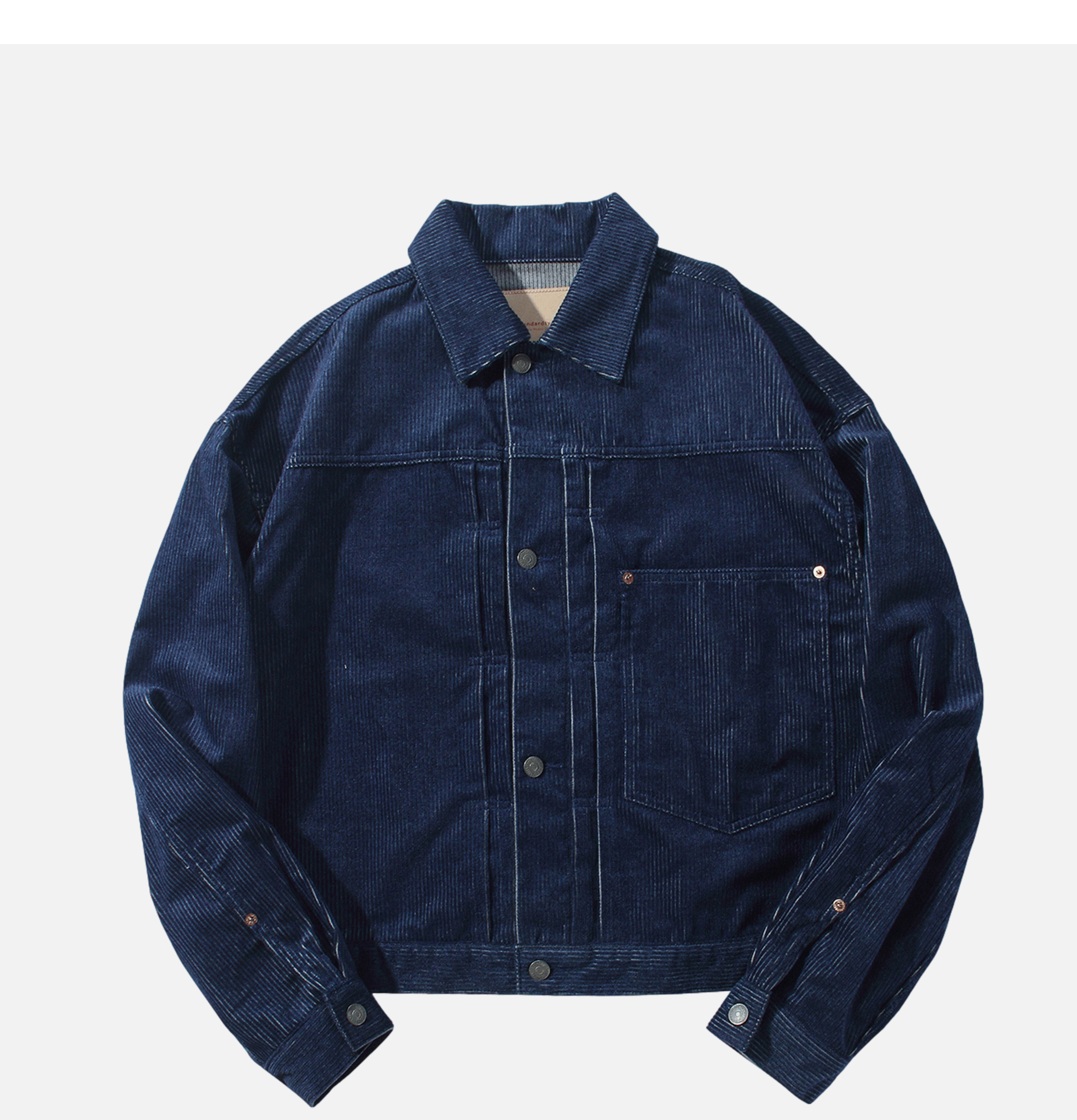 Standard Types Big Pocket Type1 Jacket Indigo