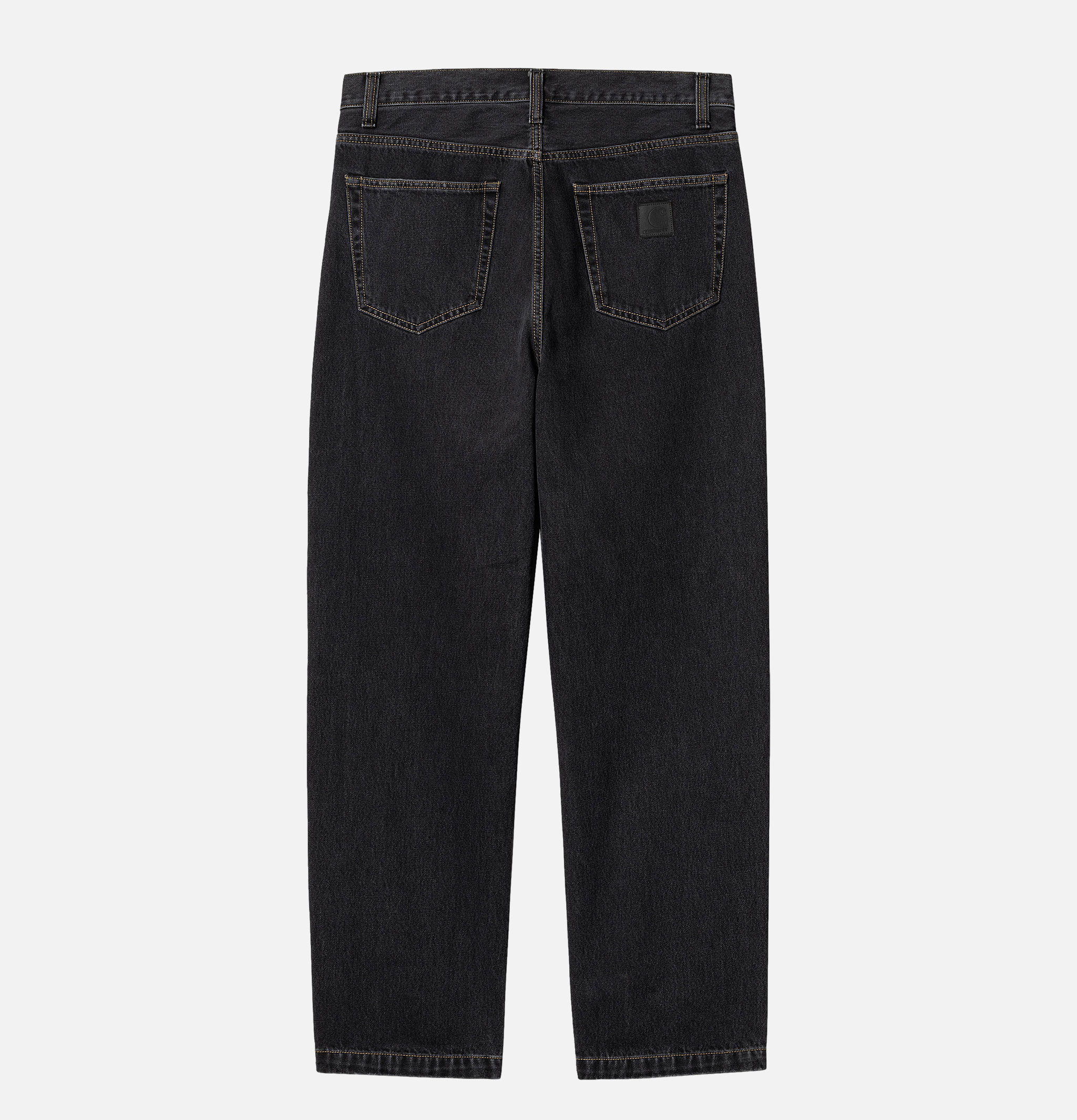 Carhartt WIP Aaron Pant Black Stone Washed