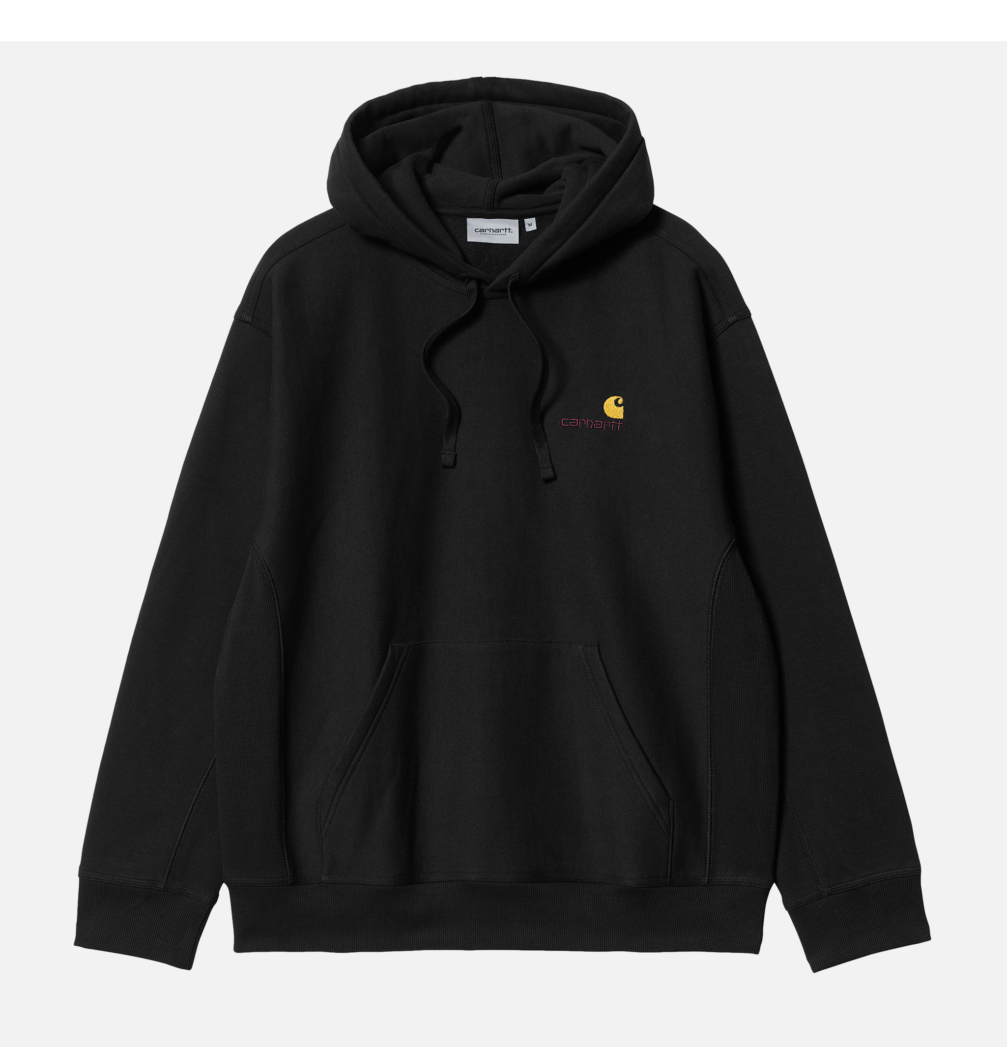 Carhartt WIP Hooded American Script Noir