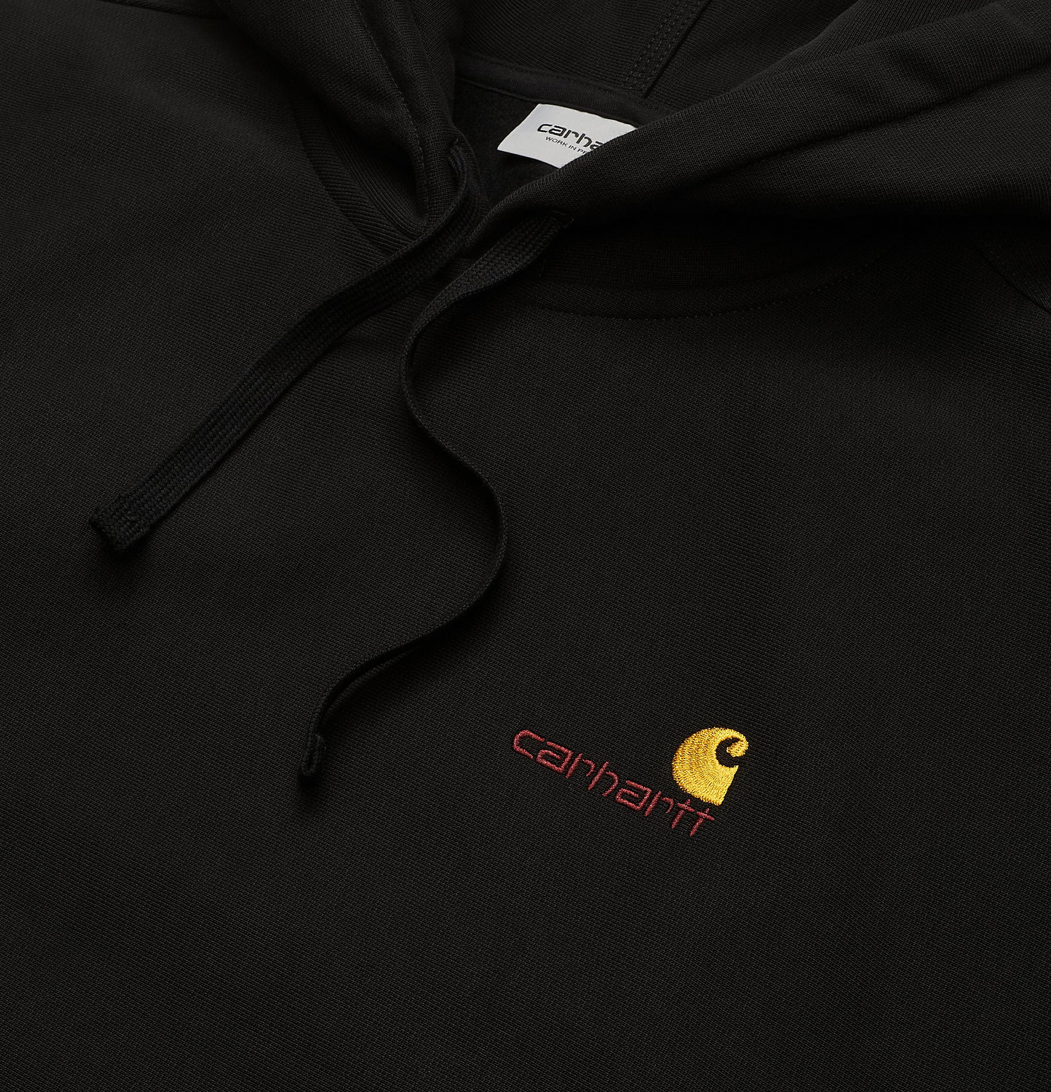 Carhartt WIP Hooded American Script Noir