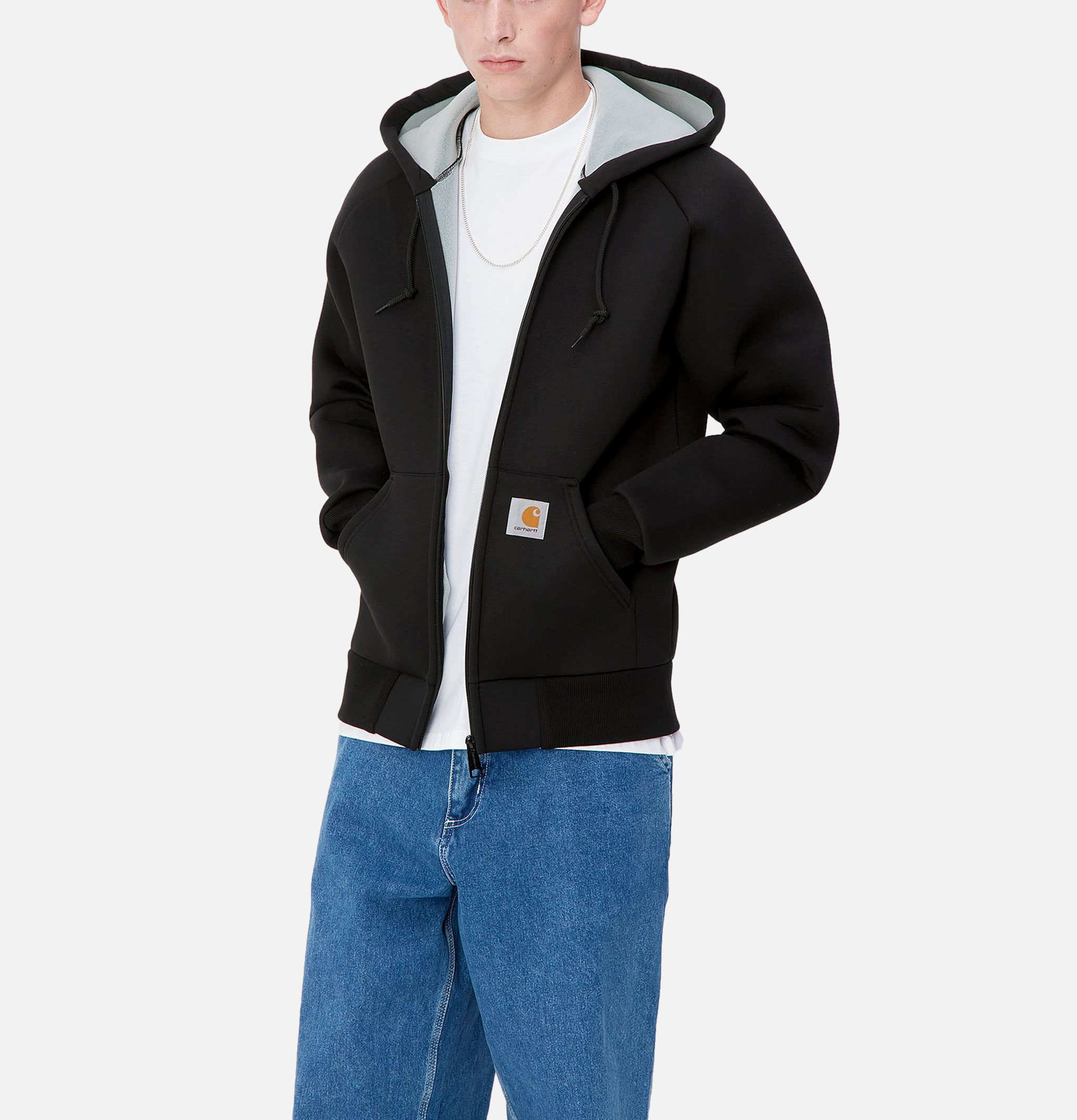 Carhartt WIP Car-Lux Hooded Jacket Black