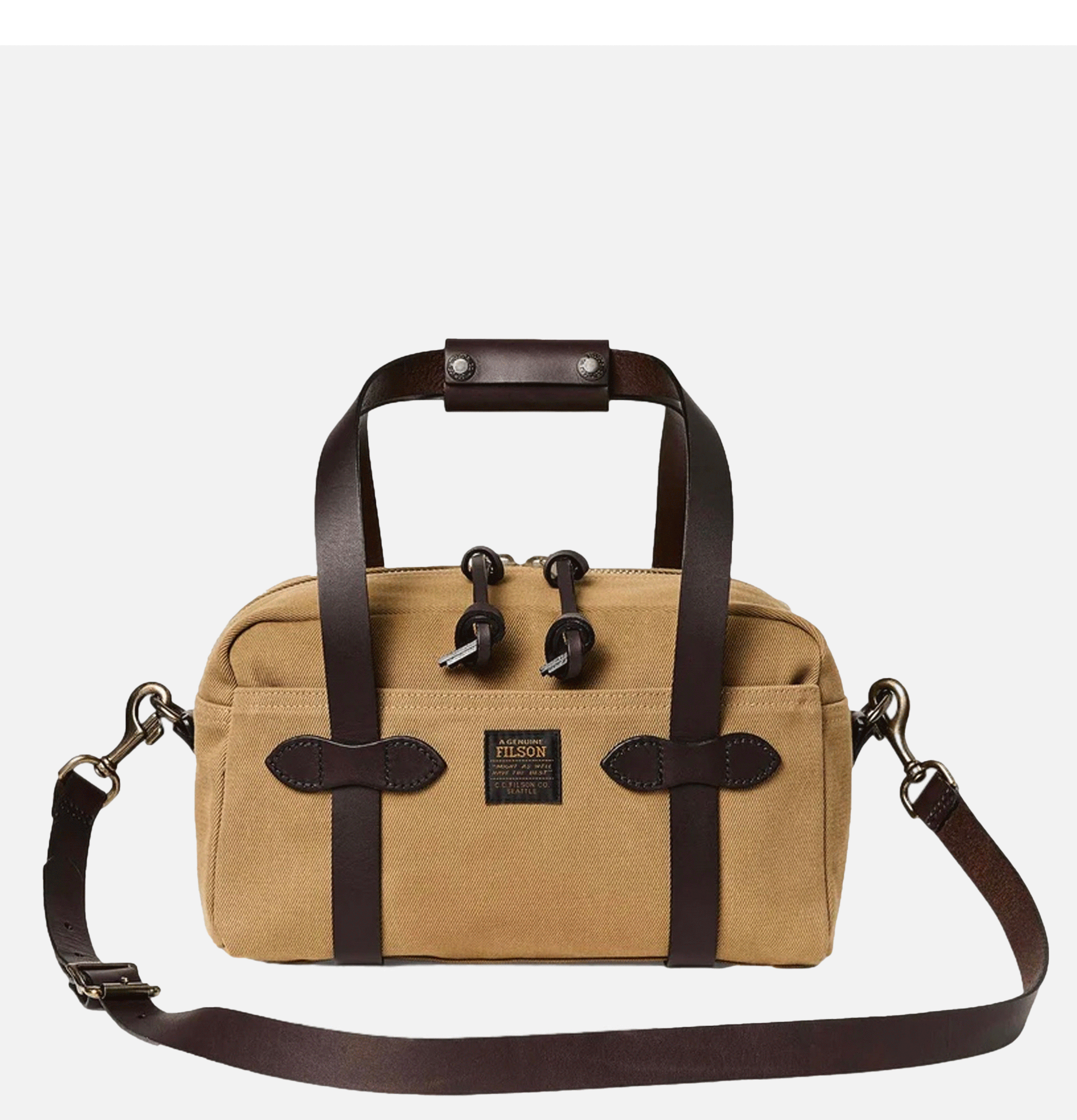 Filson Compact Duffle Bag Tan