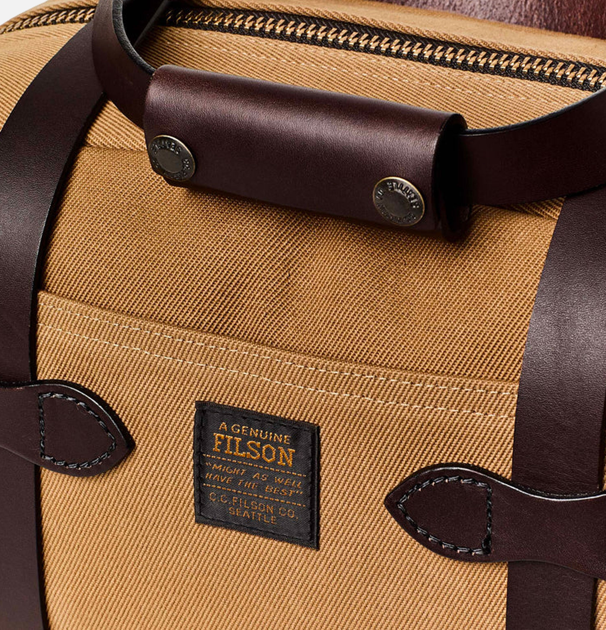 Filson Compact Duffle Bag Tan