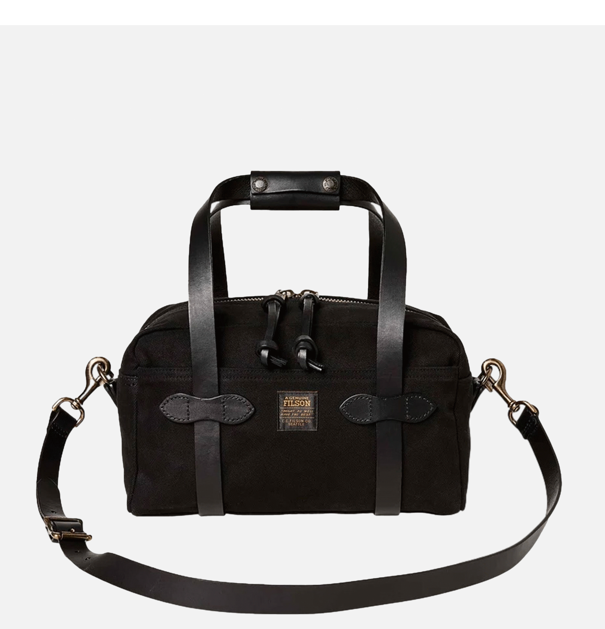 Filson Compact Duffle Bag Noir