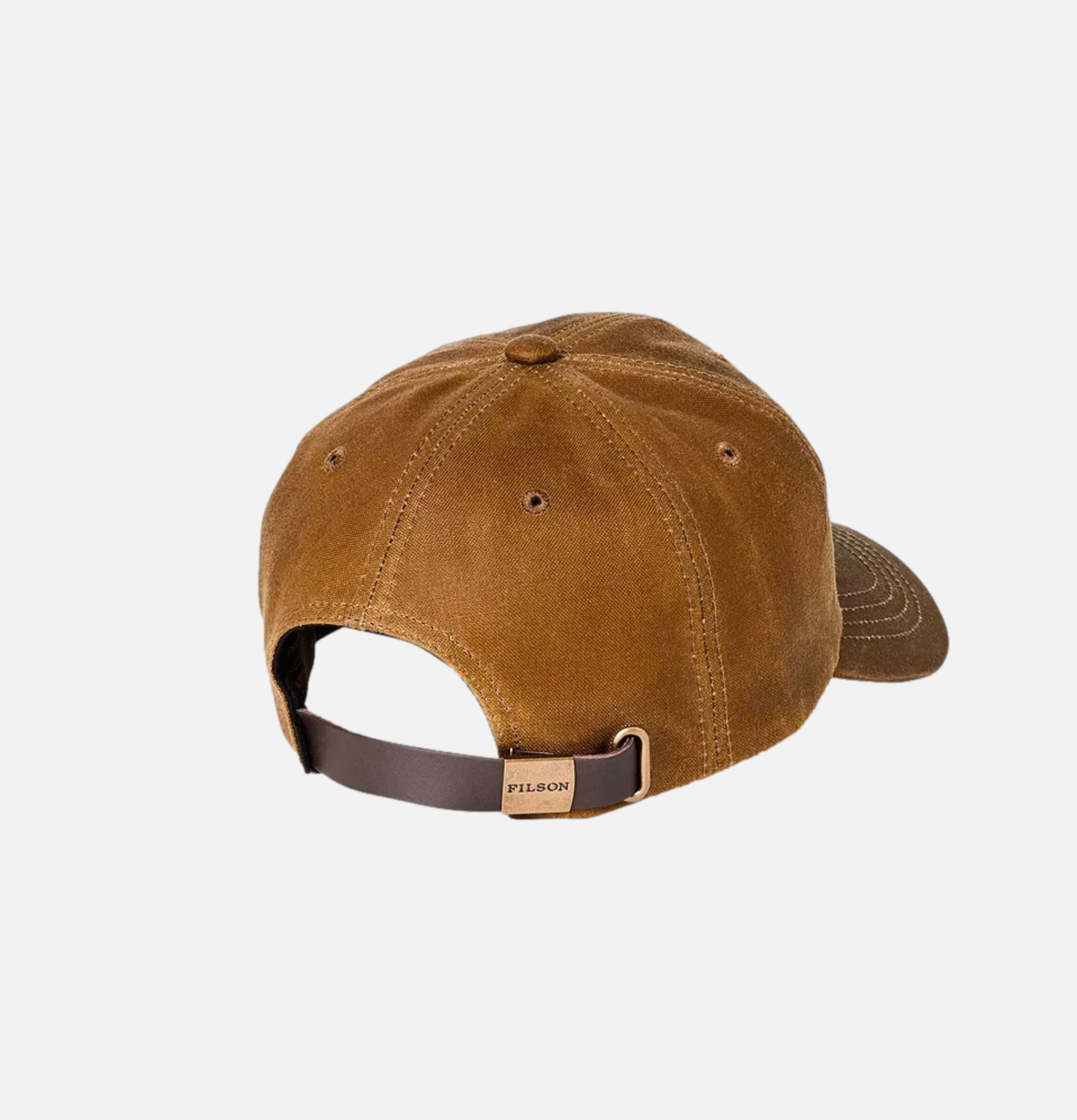 Filson Low Profile Logger Cap Dark Tan (casquette de bûcheron à profil bas)