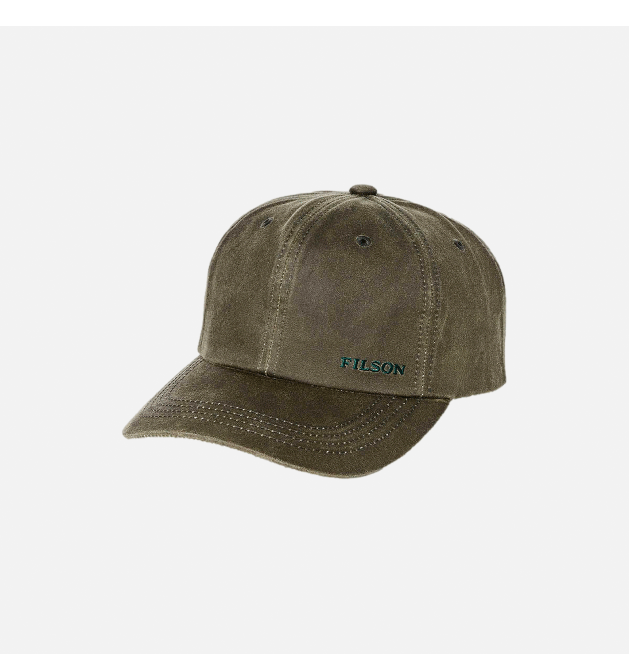 Filson Low Profile Logger Cap Otter Green (casquette de bûcheron à profil bas)