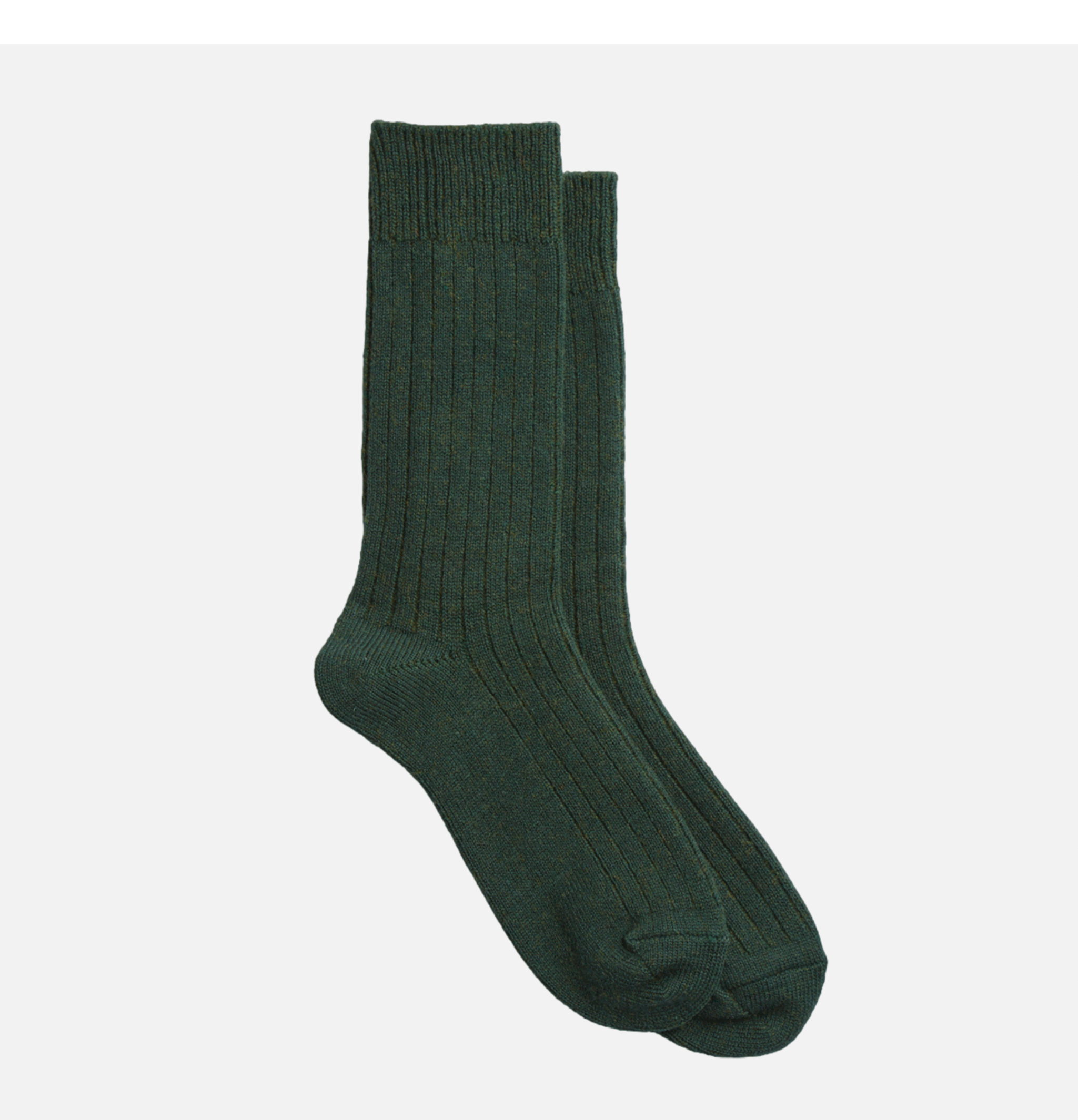 Rototo Cotton Wool Socks Green