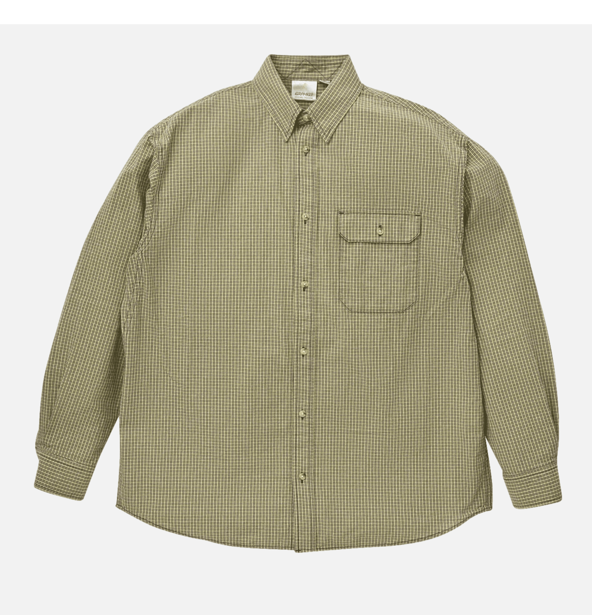 Gramicci Checkered Stance Shirt Mint