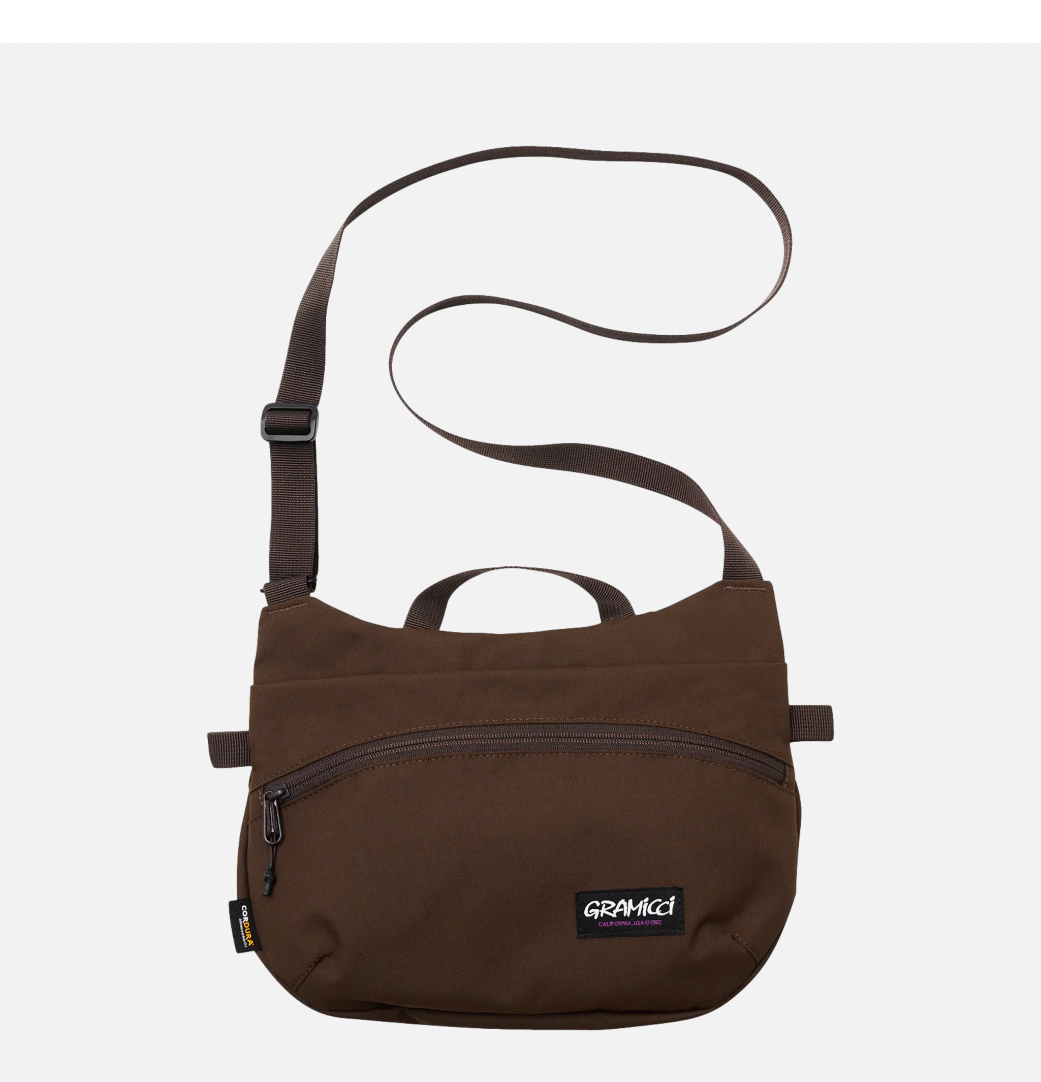 Gramicci Cordura Shoulder Bag Marron