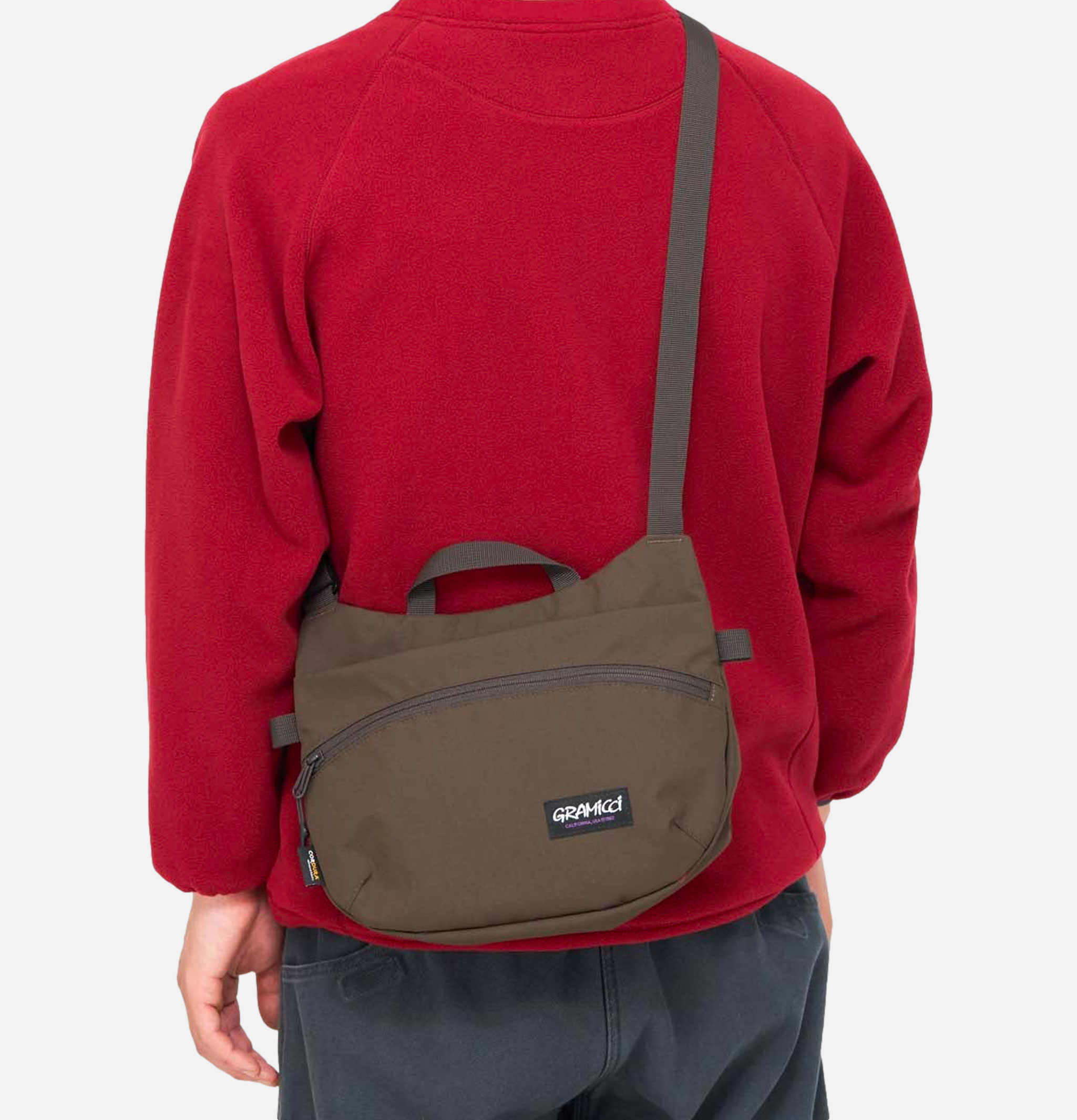 Gramicci Cordura Shoulder Bag Marron