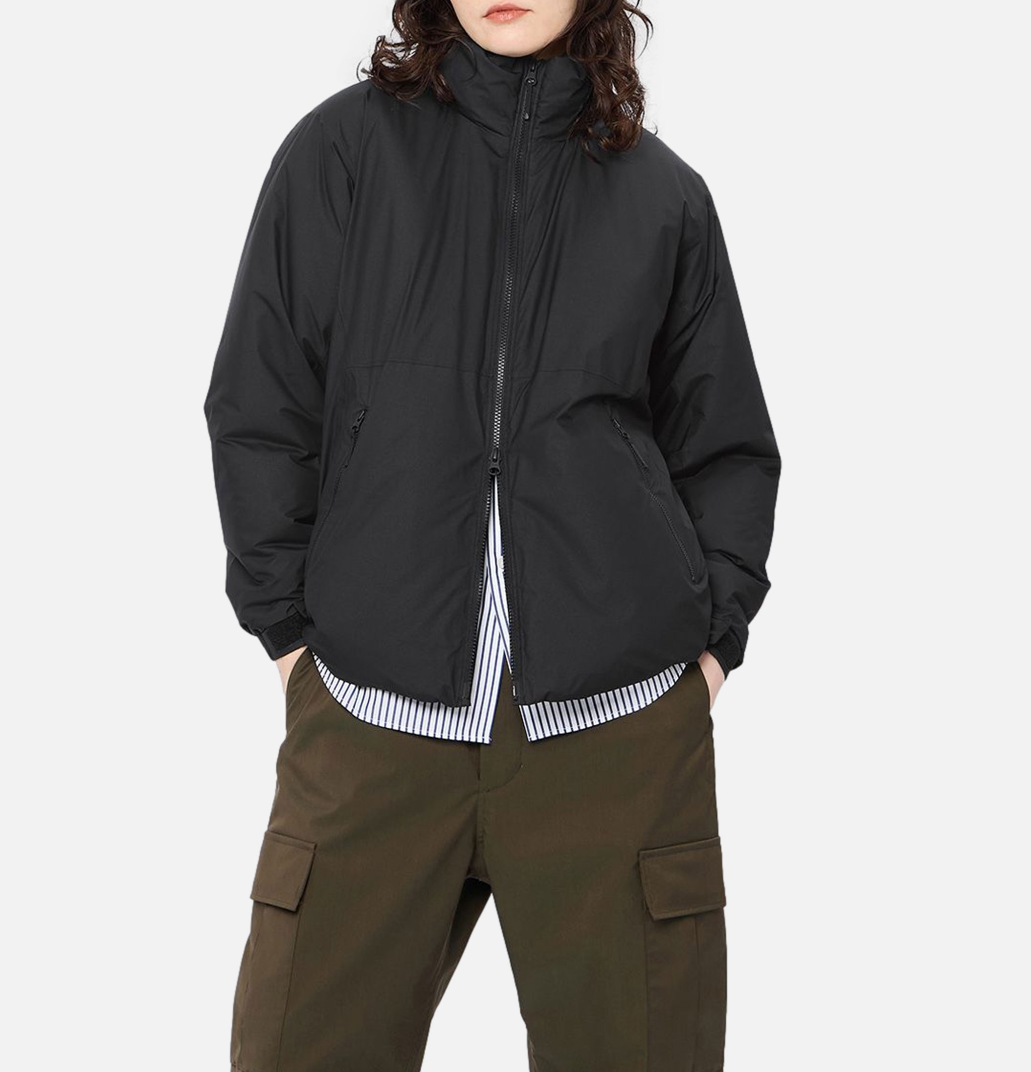 Goldwin Windstopper Goretex Puffy Jacket Black