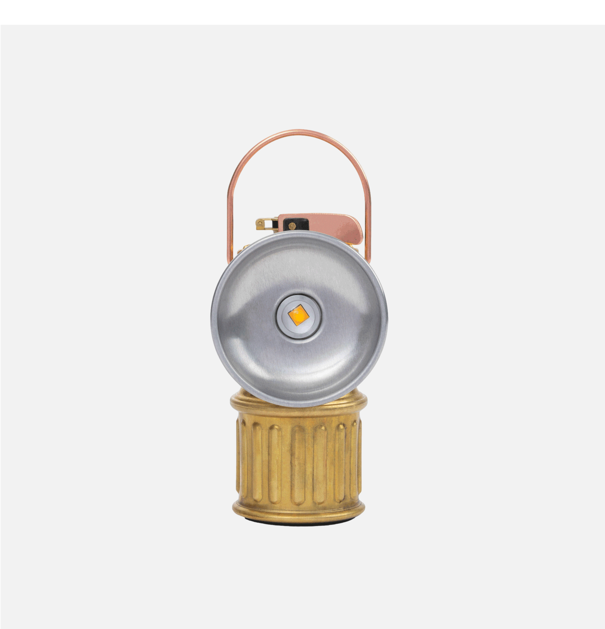 Barebones Miners Lantern Brass