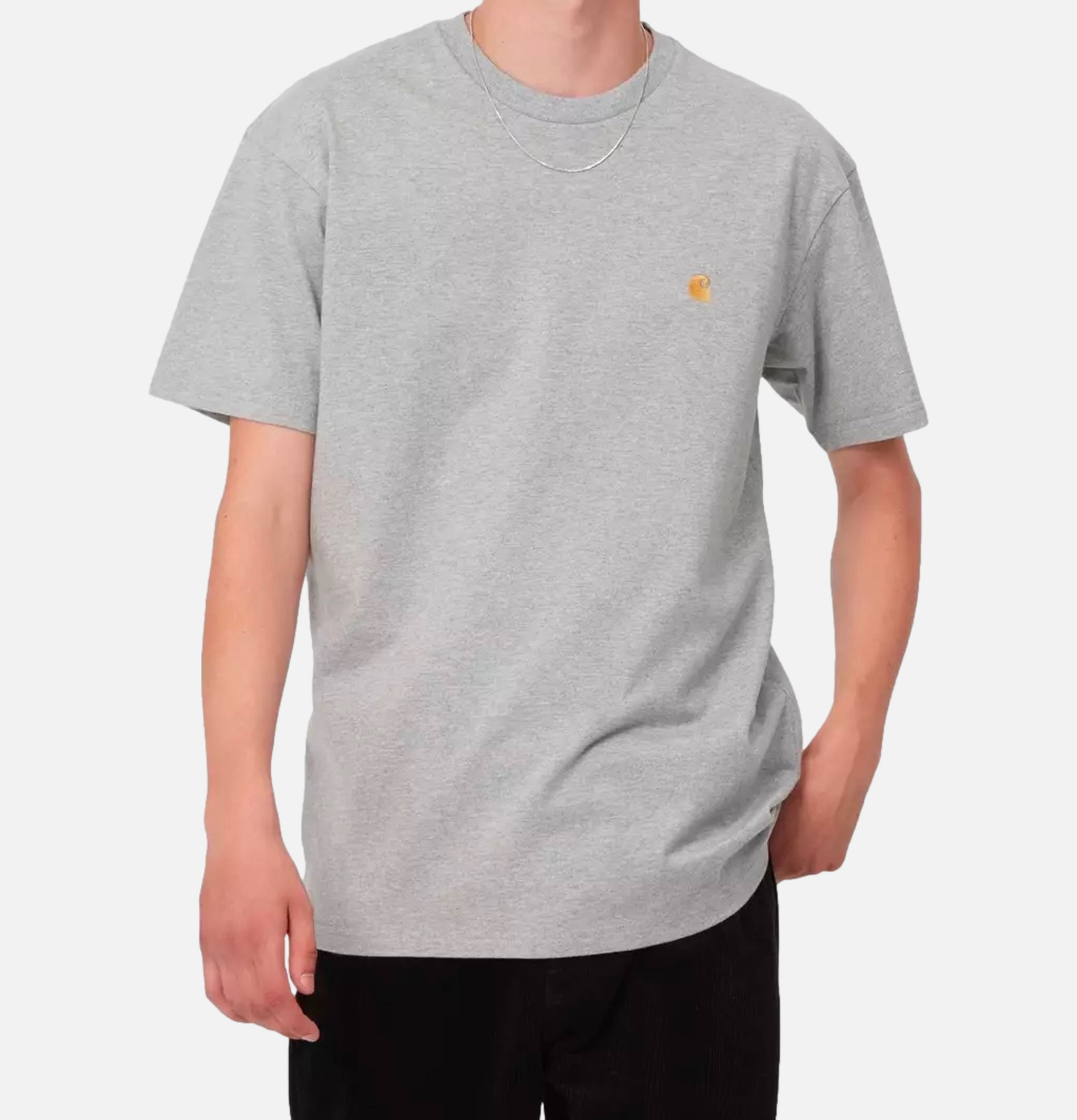 Carhartt WIP Chase Tee Grey