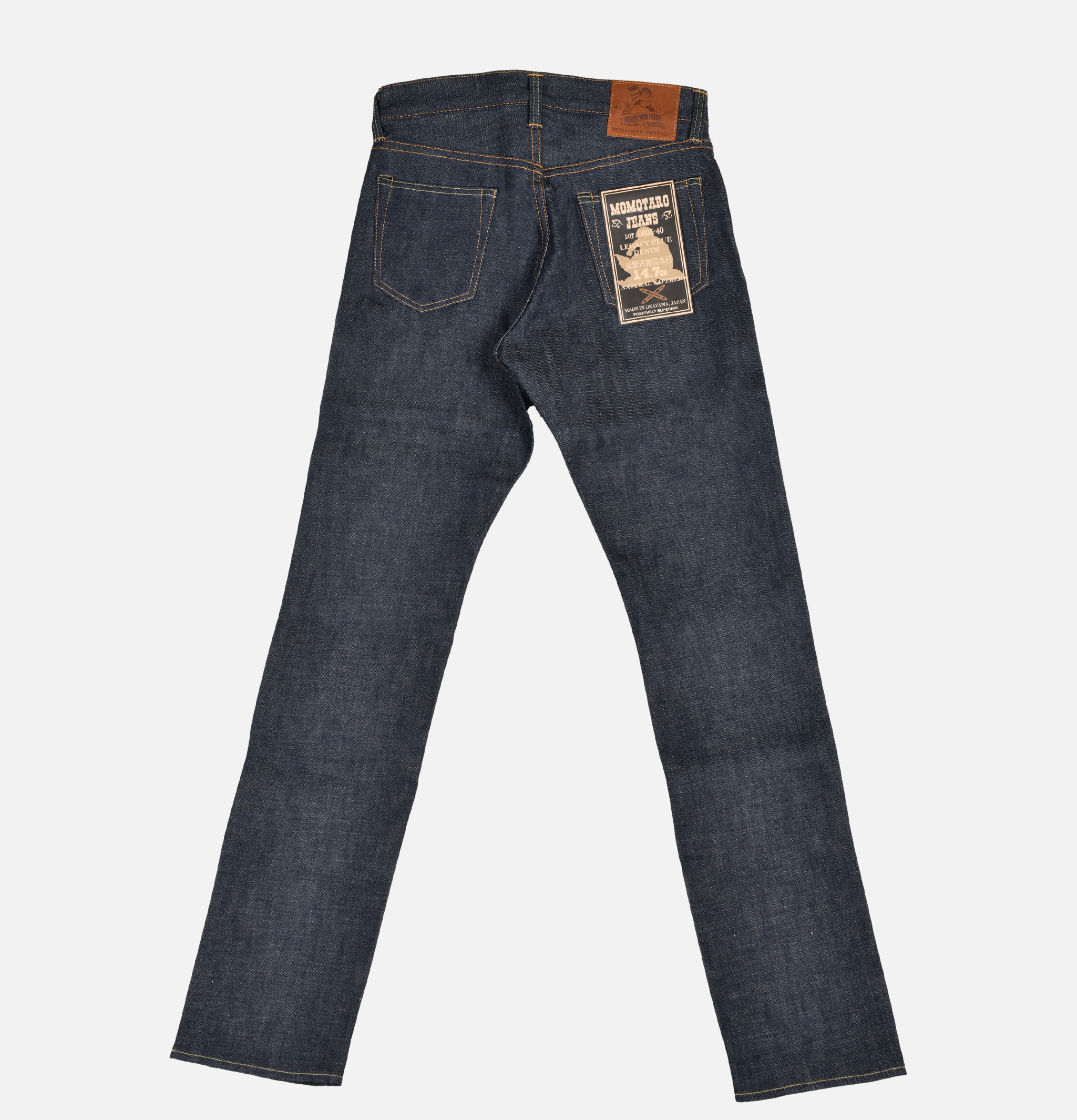 Momotaro Jeans 14.7 Oz Tapered Legacy Blue