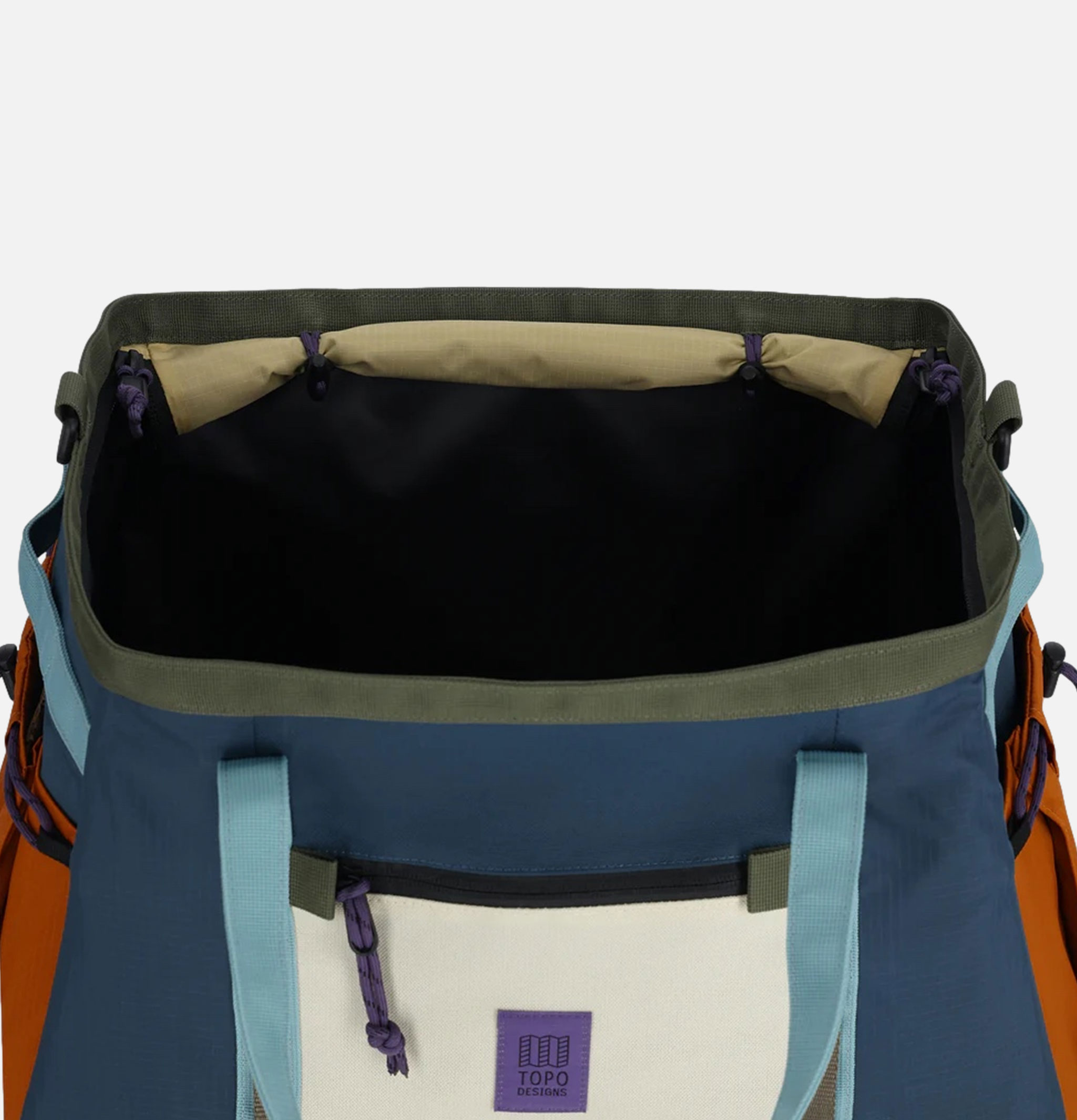 Topo Designs Mountain Gear Bag Pondblue Spice