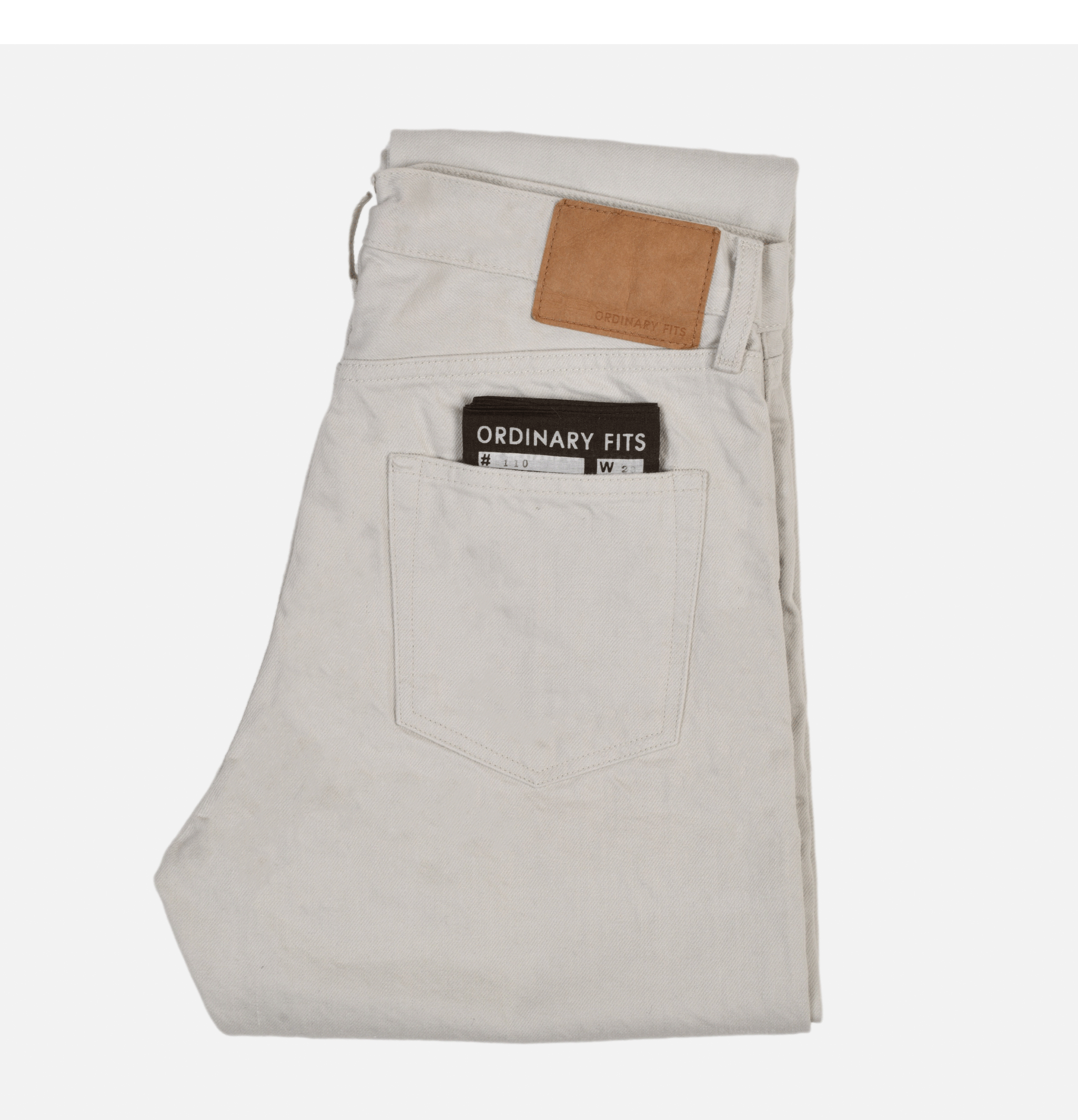 Ordinary Fits Ankle Denim White