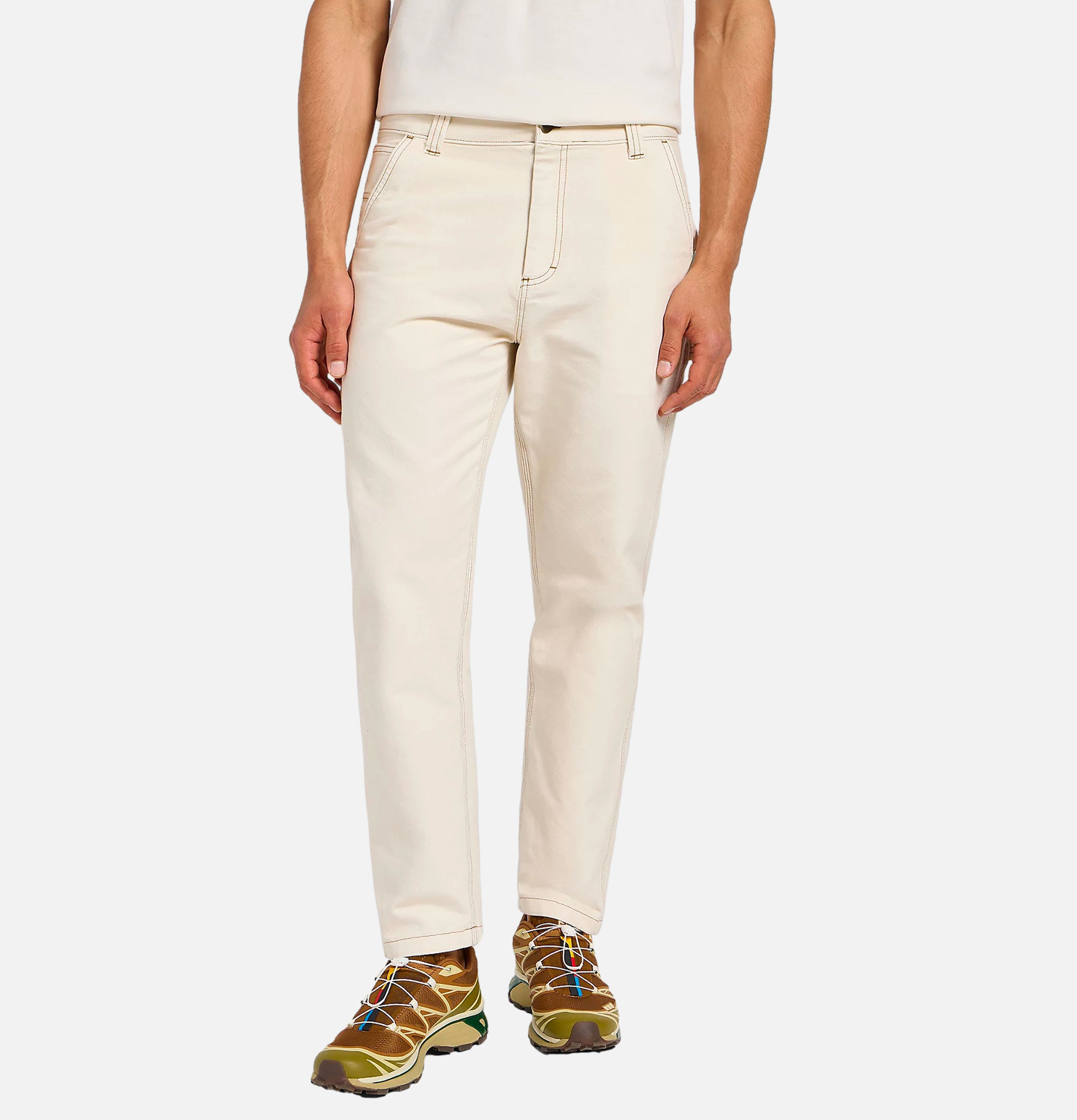 Lee 101 Carpenter Pants Ecru