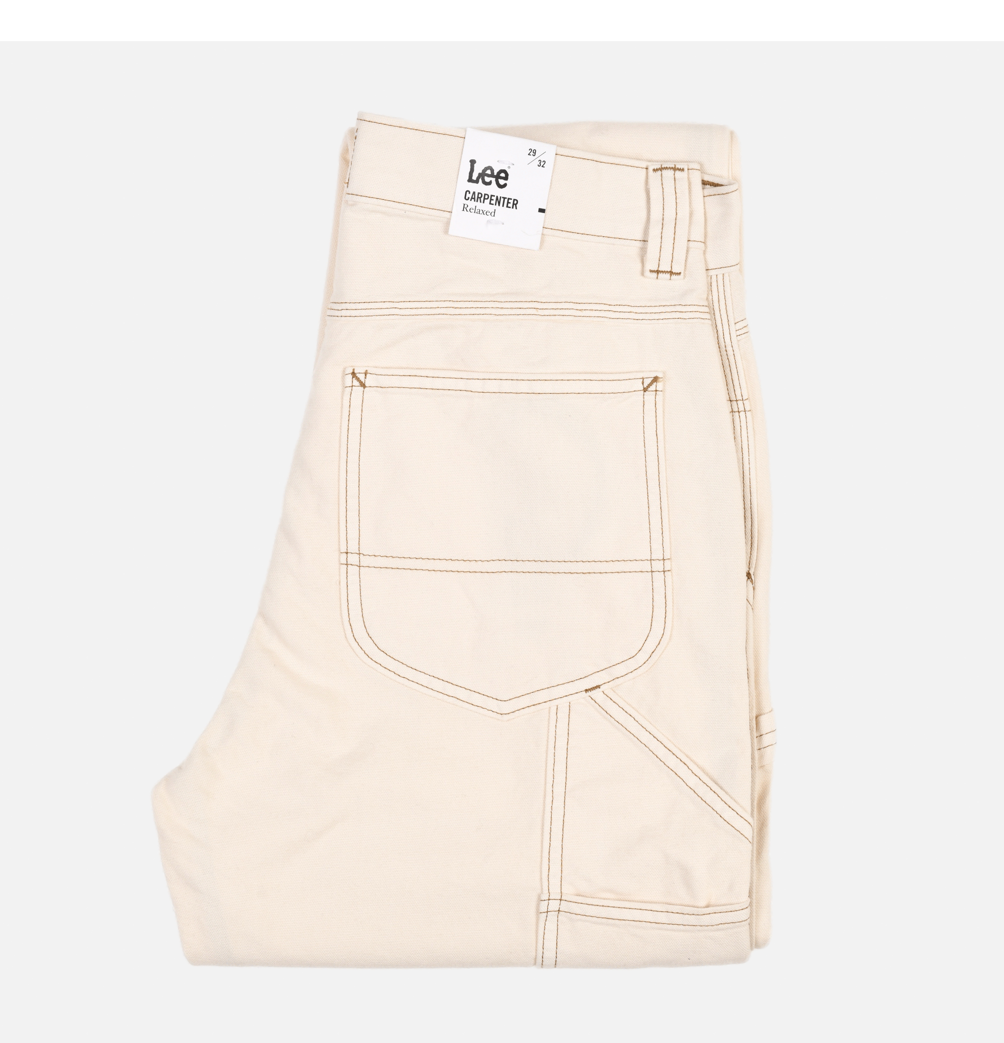 Lee 101 Carpenter Pants Ecru