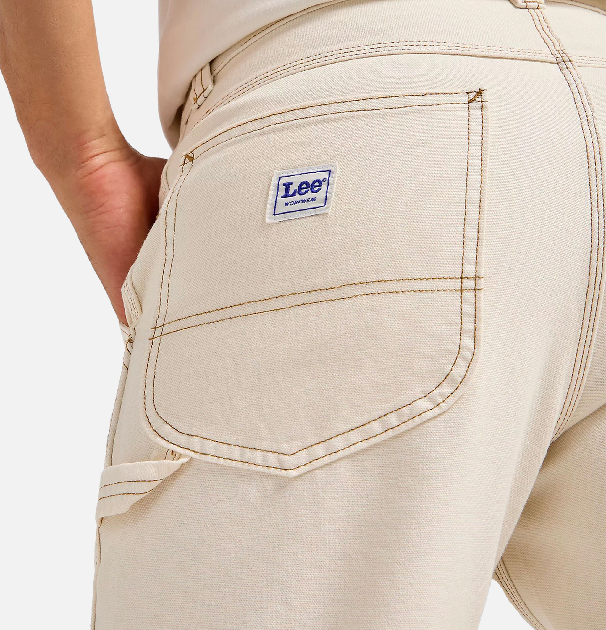 Pantalon Carpenter Lee 101 Ecru