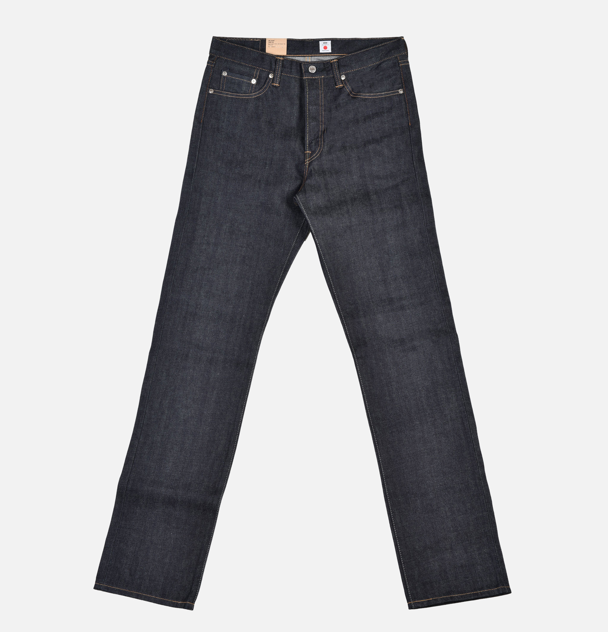 Jean Edwin Japan Loose Straight Kurabo Blue.