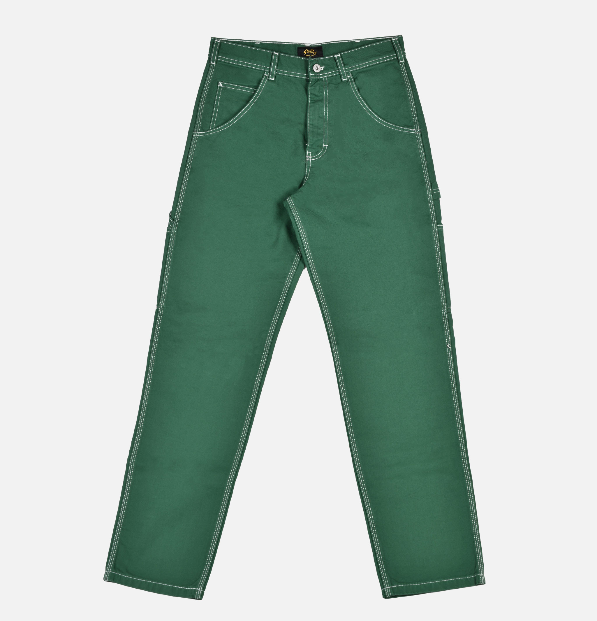 Stan Ray Usa Painter Pants 80s Racing Green.