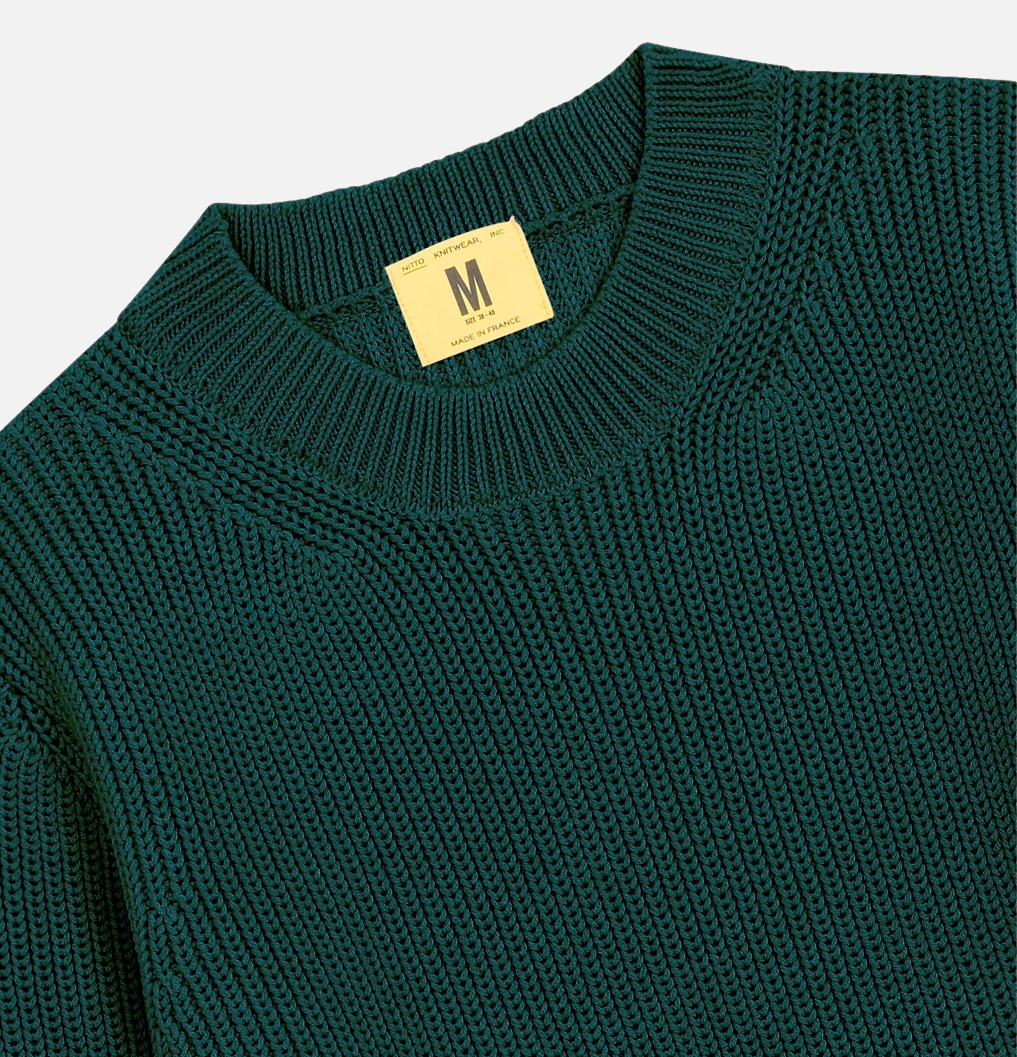 Nitto Knitwear Pull Vasken Vert Foret