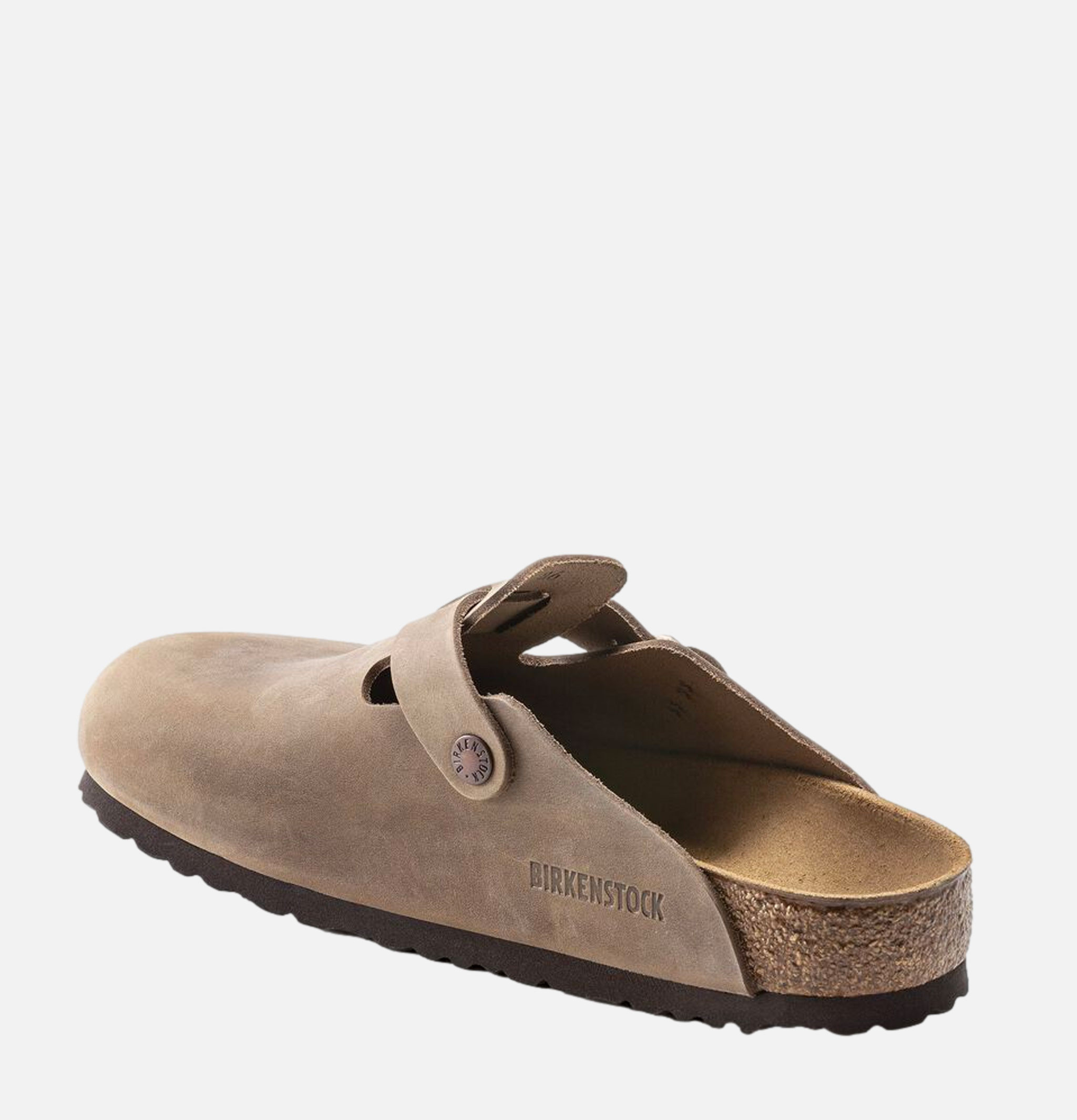 Birkenstock Chaussures Boston Narrow Tabac