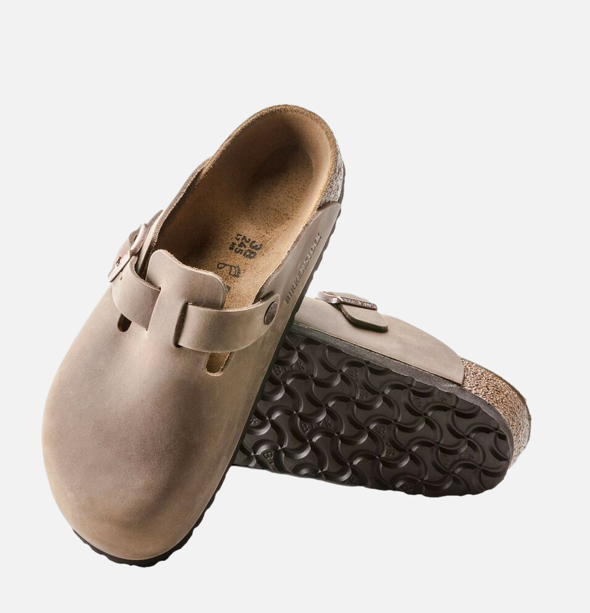 Birkenstock Shoes Boston Narrow Tabac