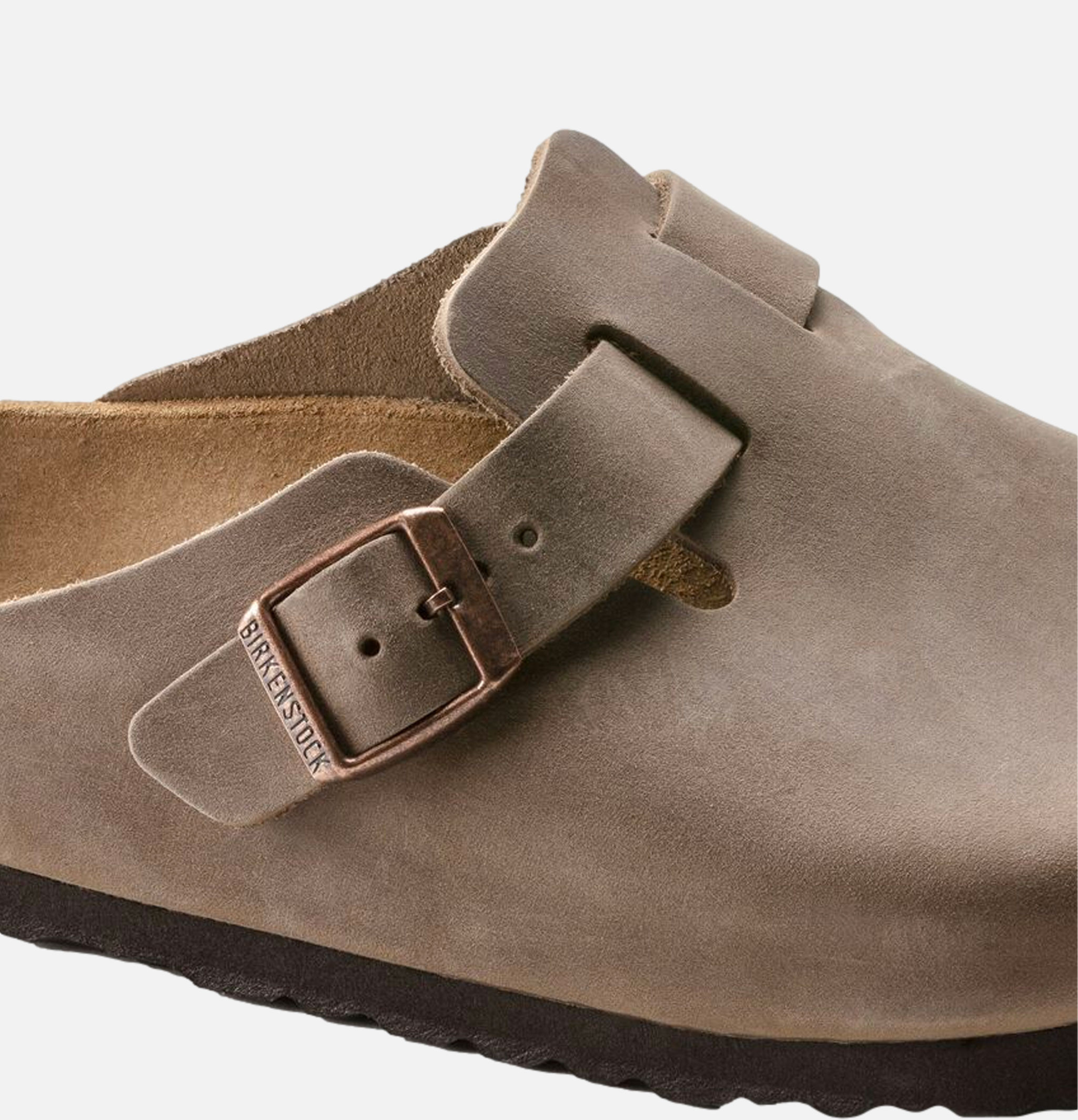 Birkenstock Chaussures Boston Narrow Tabac