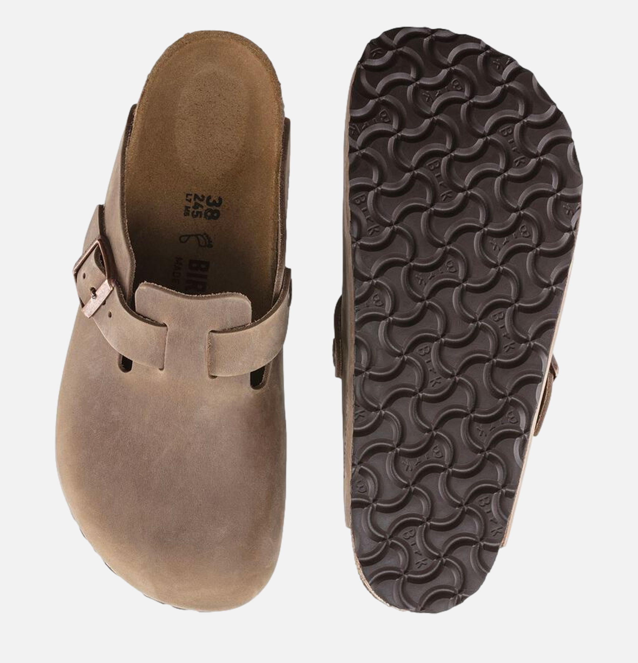 Birkenstock Shoes Boston Narrow Tabac