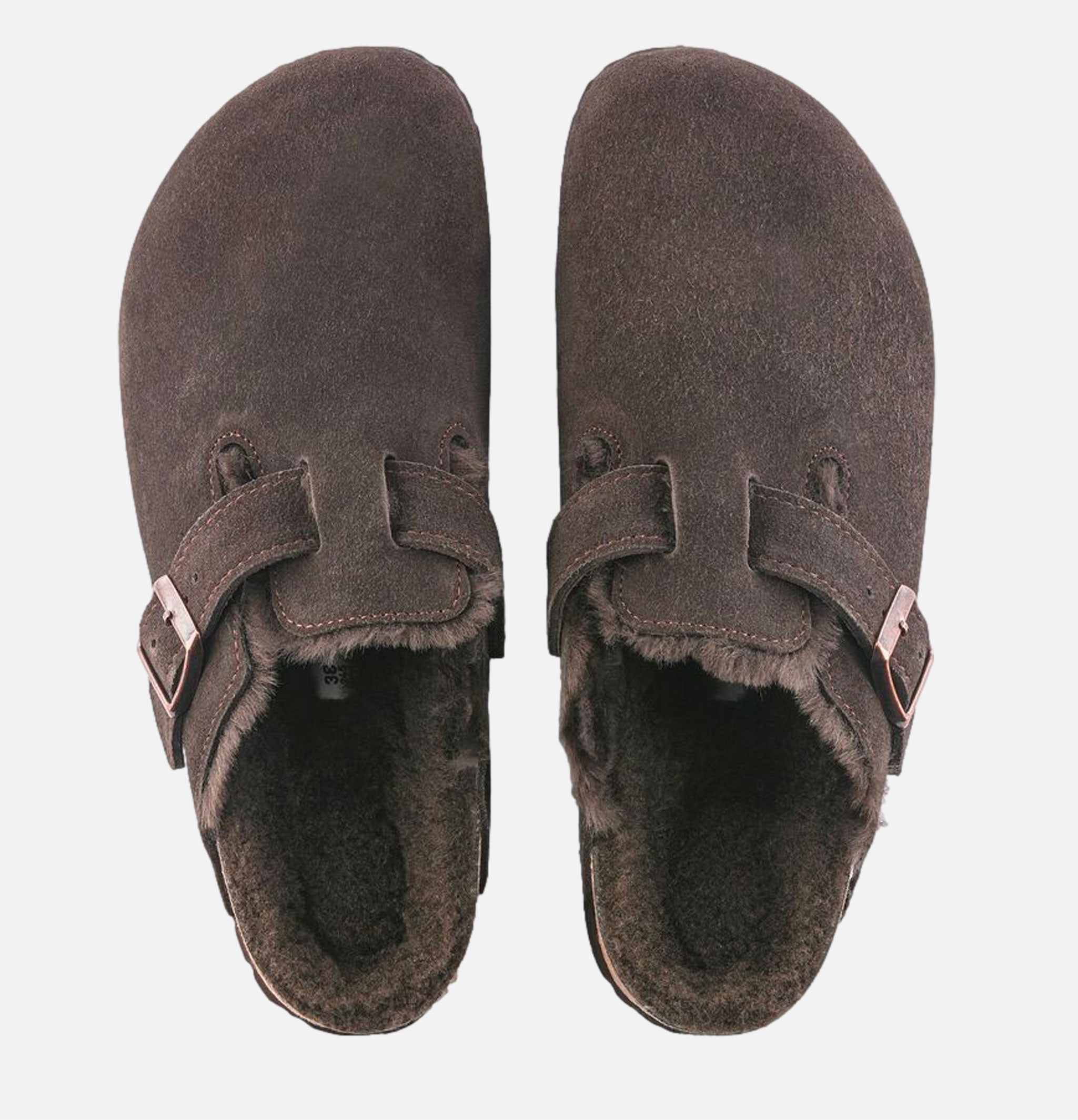 Birkenstock Boston Shearling Fourrure Mocca