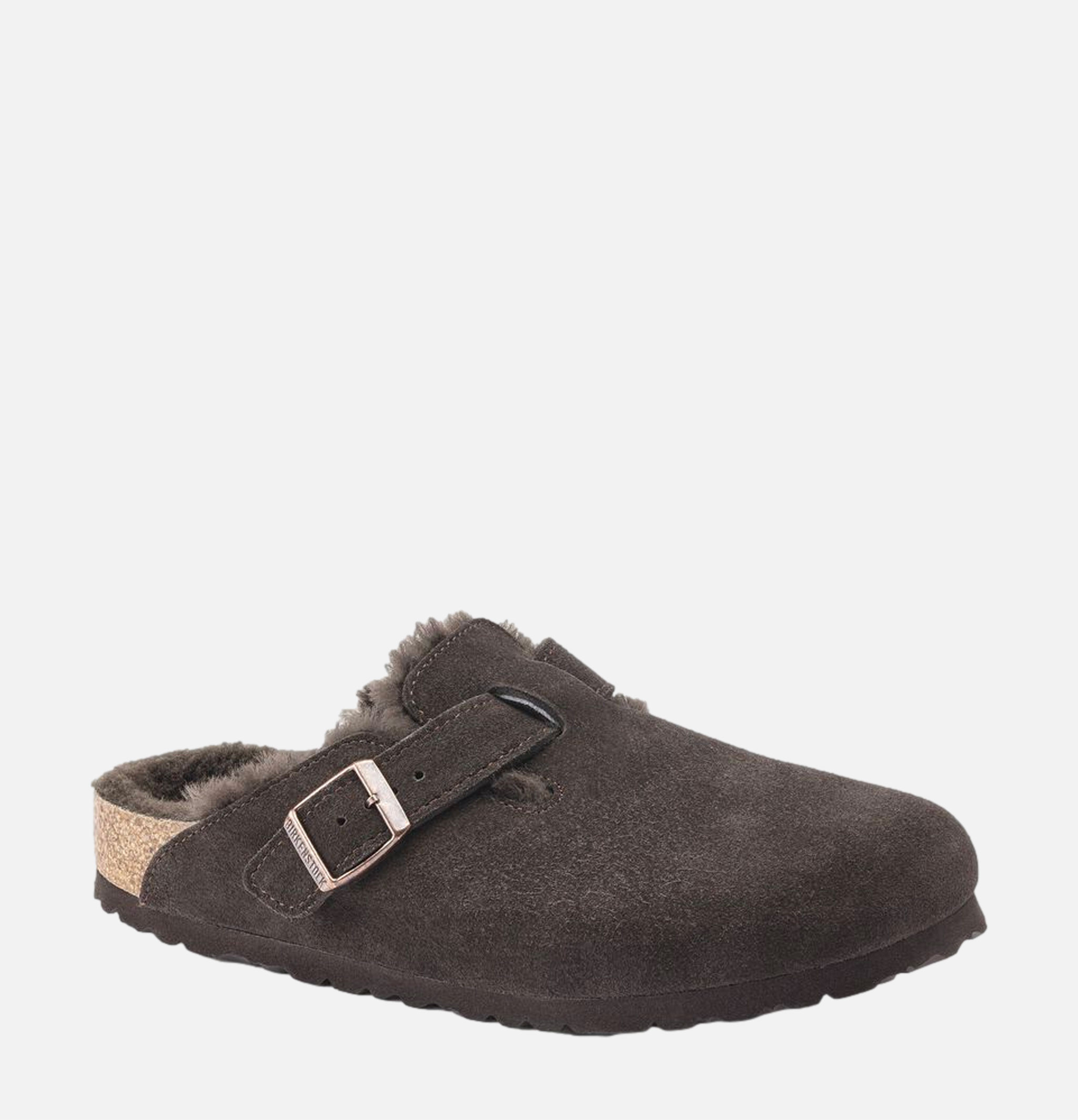 Birkenstock Boston Shearling Fur Mocca