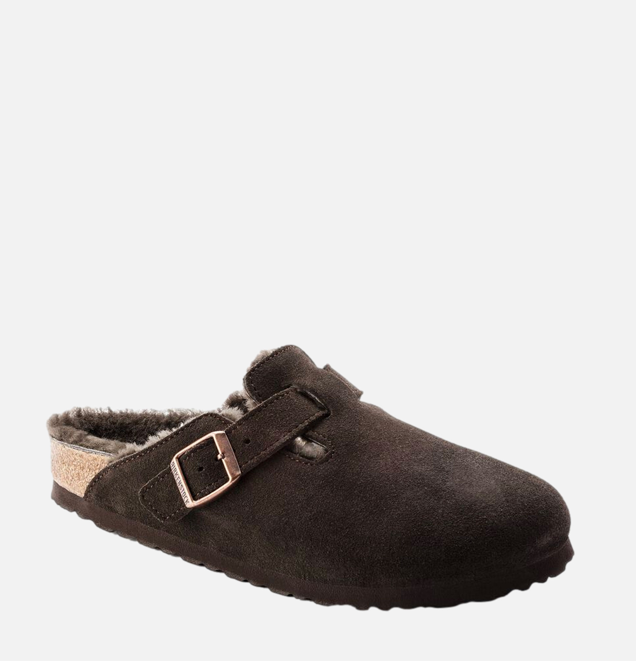 Birkenstock Boston Shearling Fur Mocca