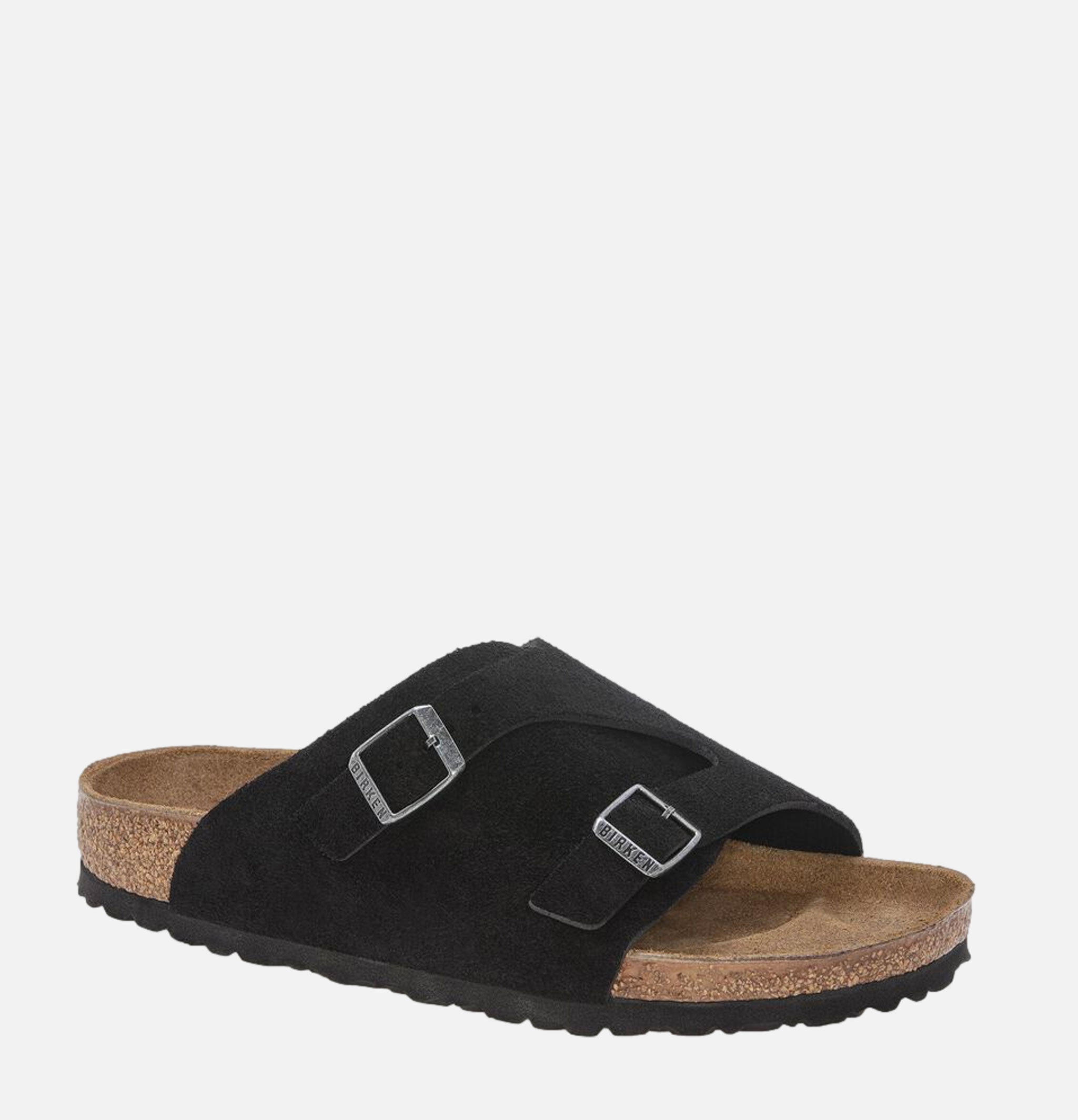 Birkenstock Zurich Soft Bed Suede Black