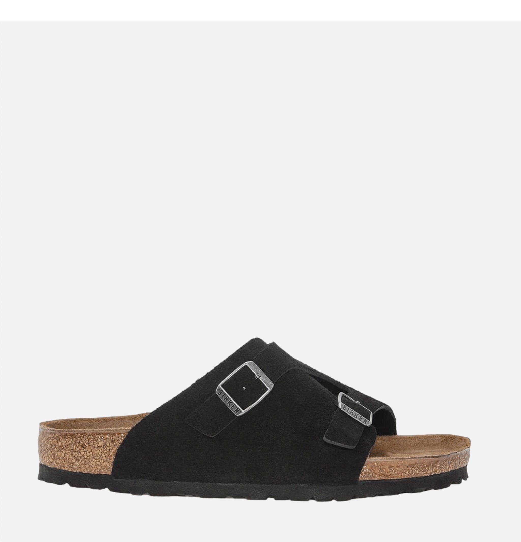 Birkenstock Zurich Soft Bed Suede Noir