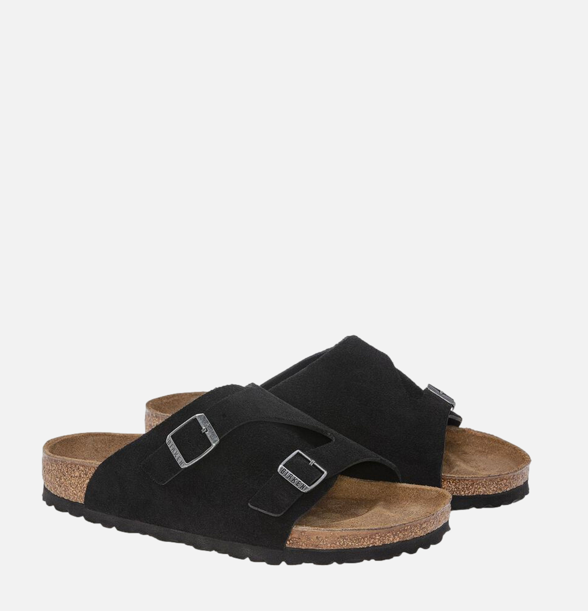 Birkenstock Zurich Soft Bed Suede Black