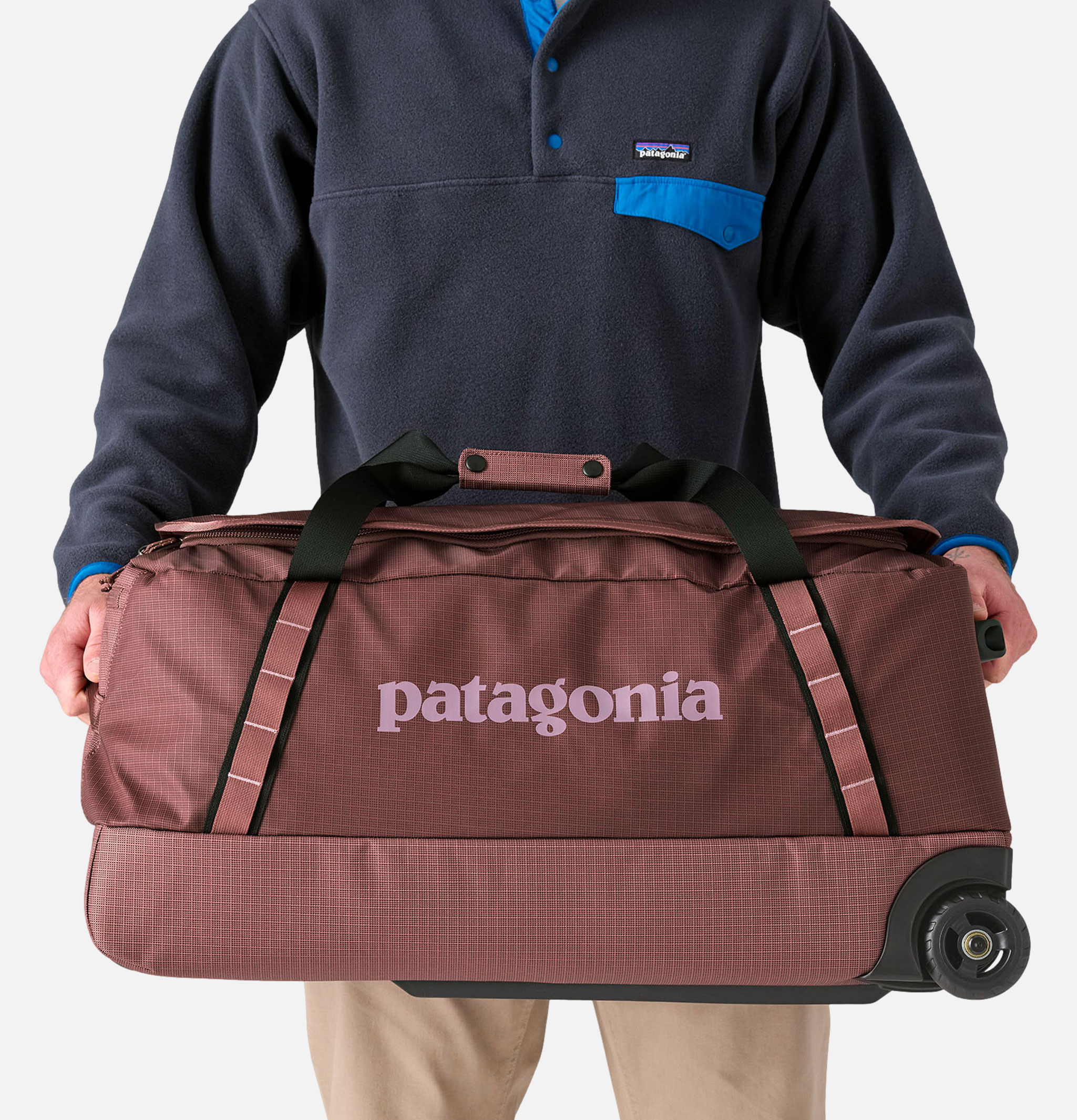 Patagonia Accessories Valise Black Hole Wheeled Duffel 70L Dulse Mauve