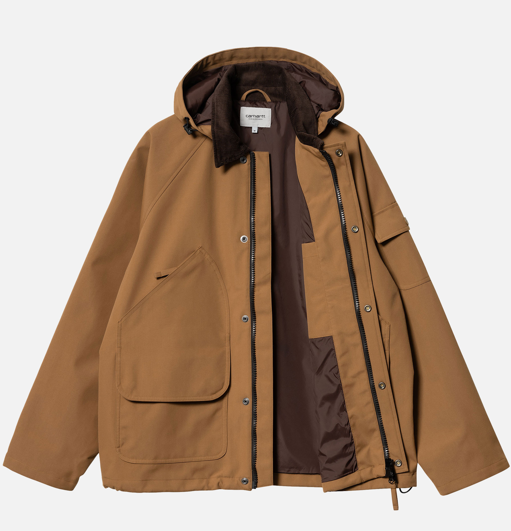 Carhartt WIP Clarton Jacket Hamilton Brown