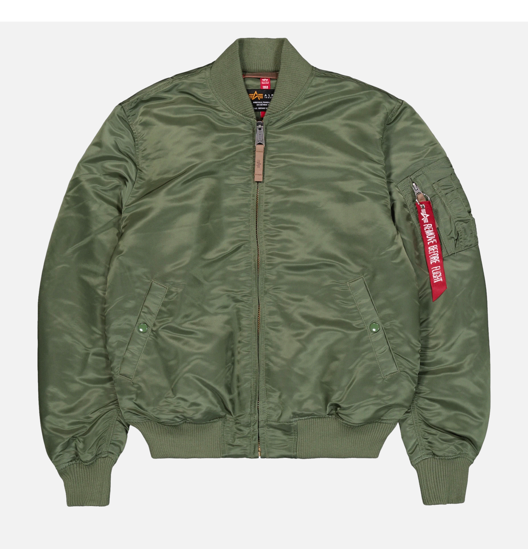 Bomber Jacket Alpha Industries Ma-1 Sage Green.