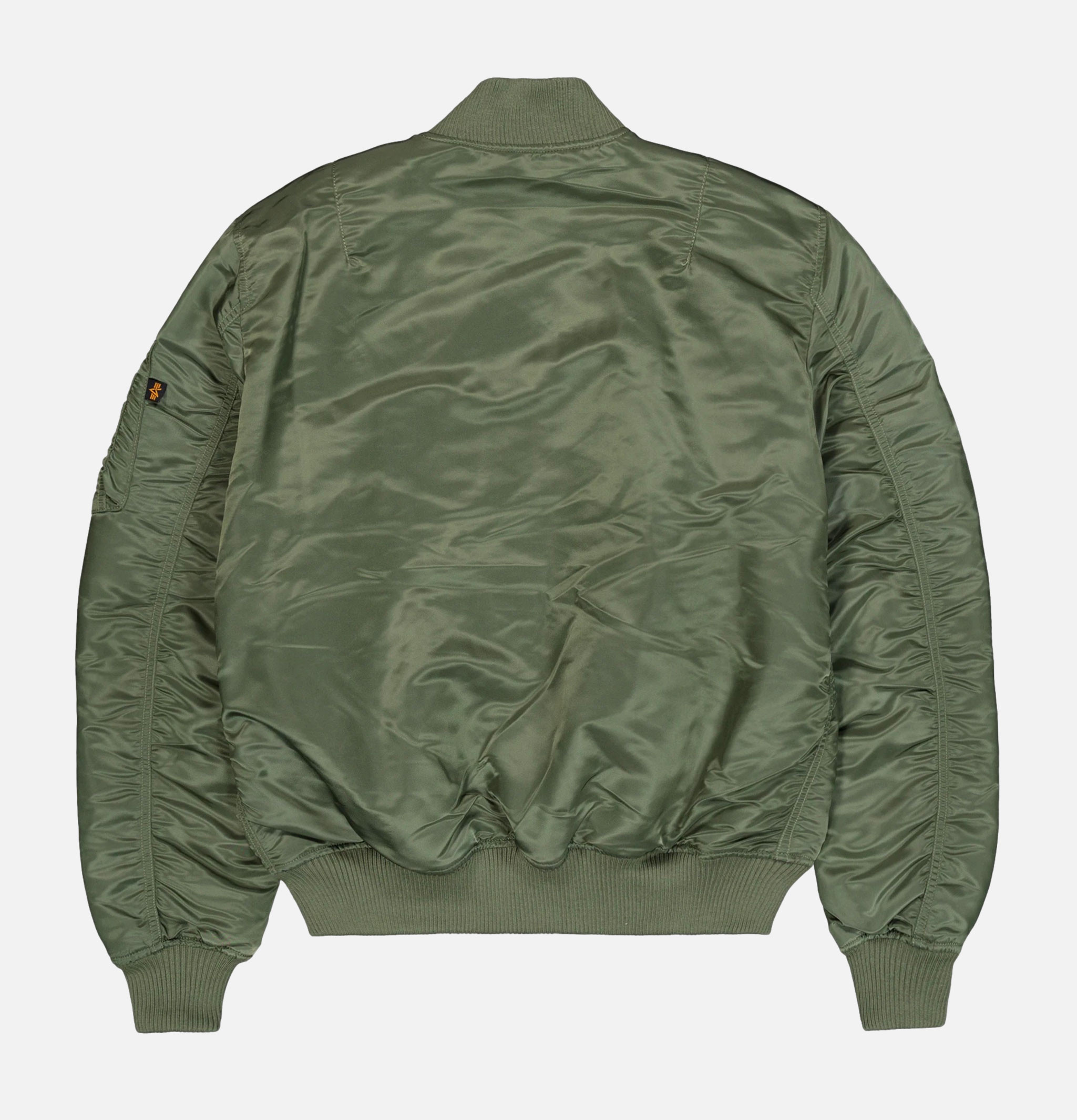 Bomber Alpha Industries Ma-1 Flight Jacket Sage Green.