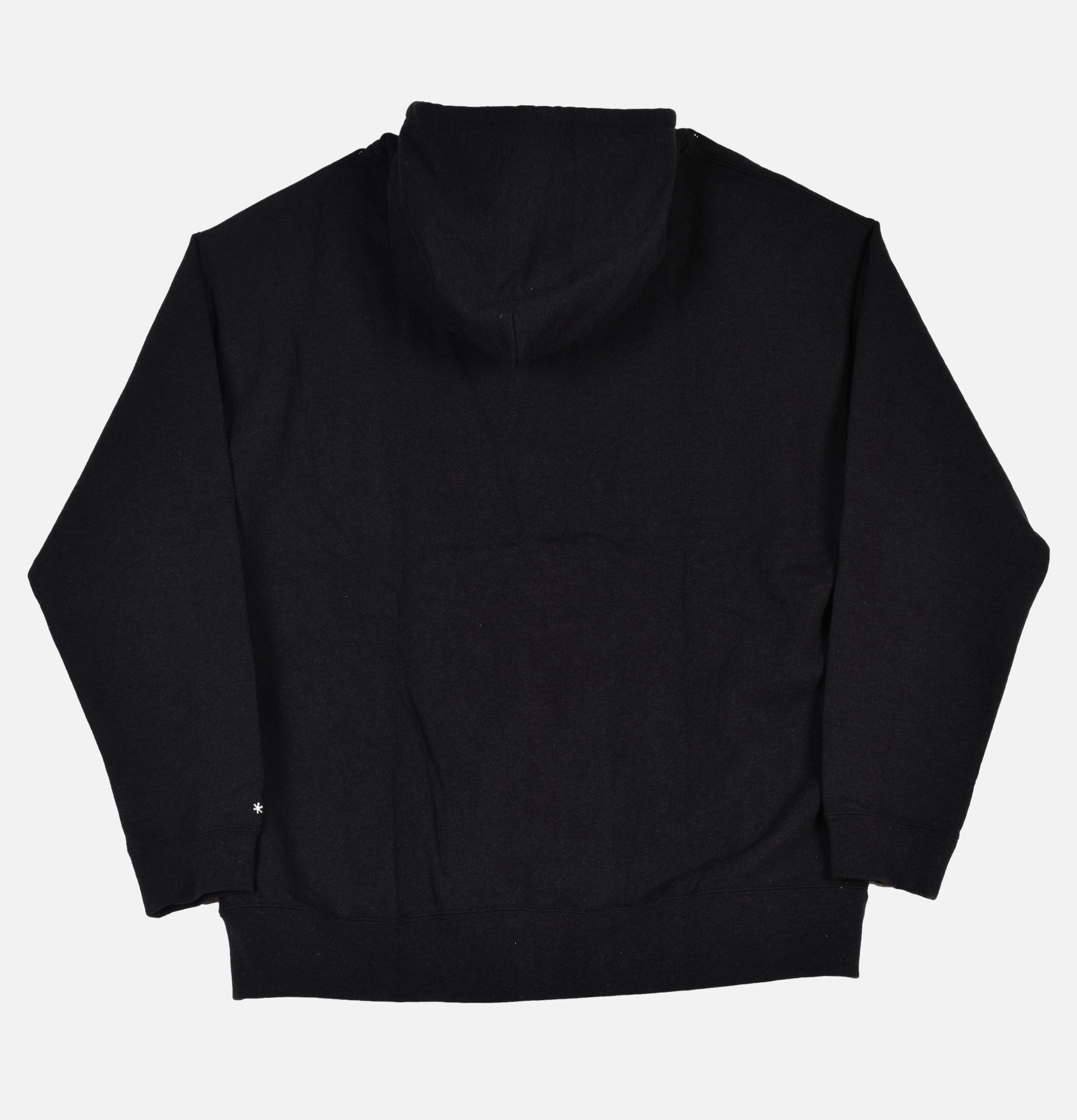 Snow Peak Recycled Cotton Zipup Hoodie Black