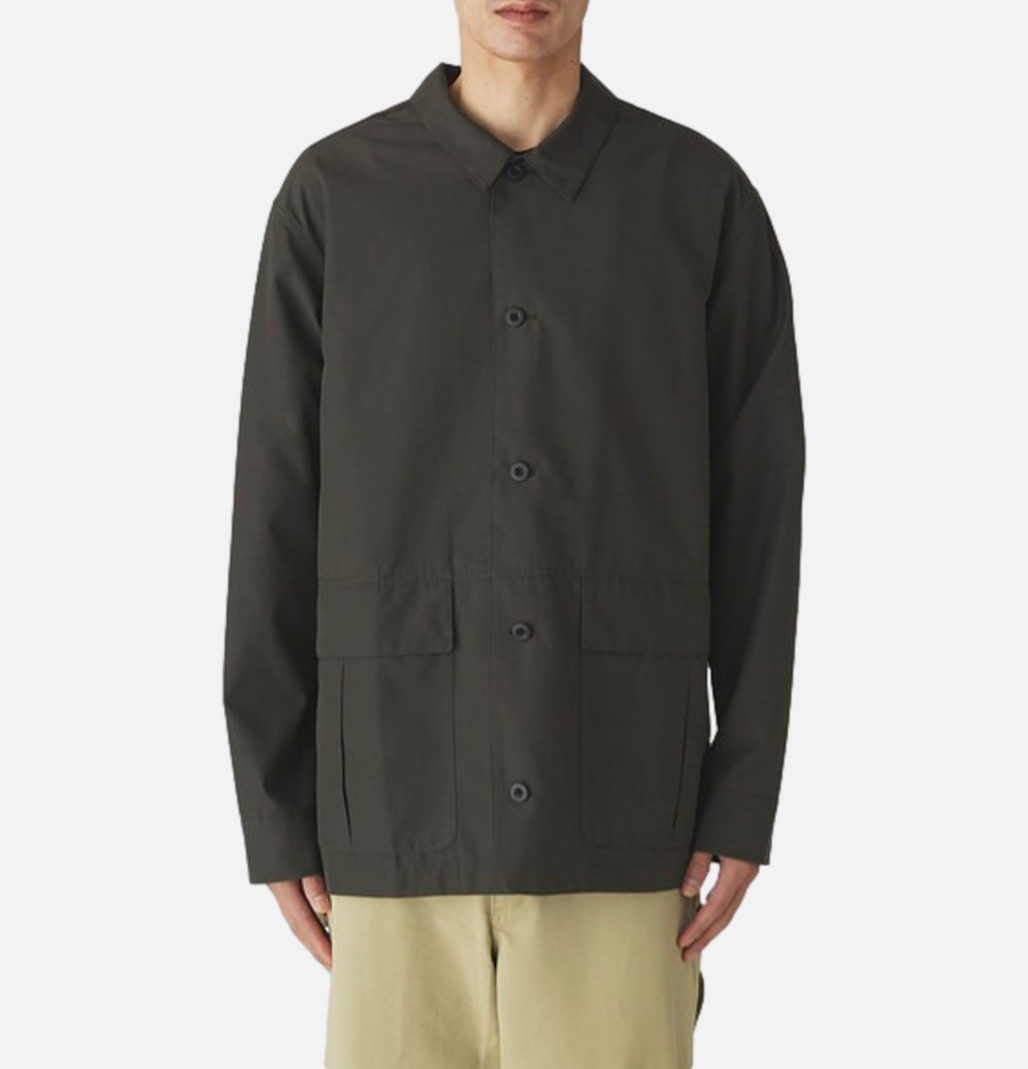 Snow Peak Pe/co Weather Jacket Charcoal