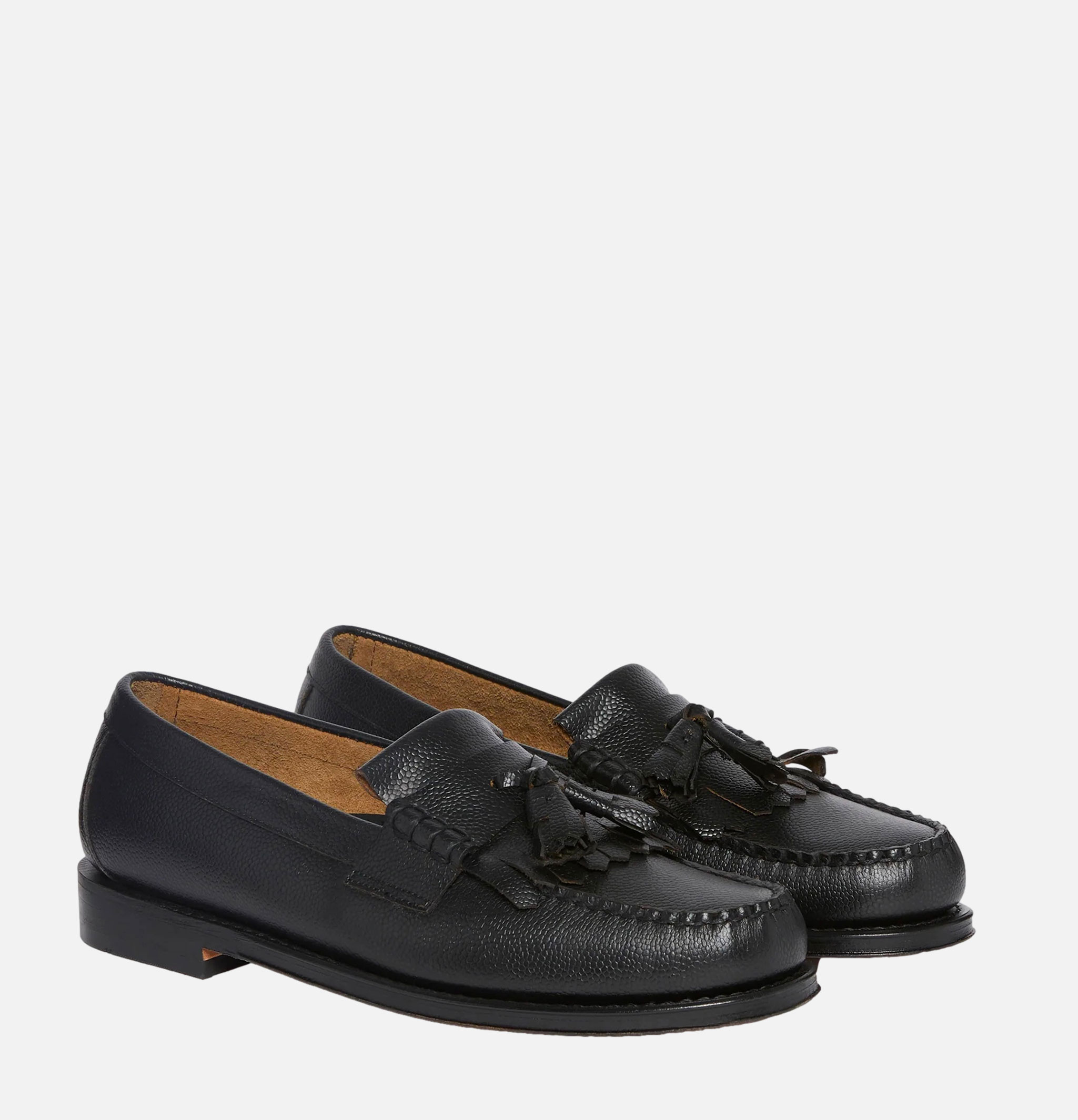 G.H Bass Weejuns Layton II Kiltie Loafers Black