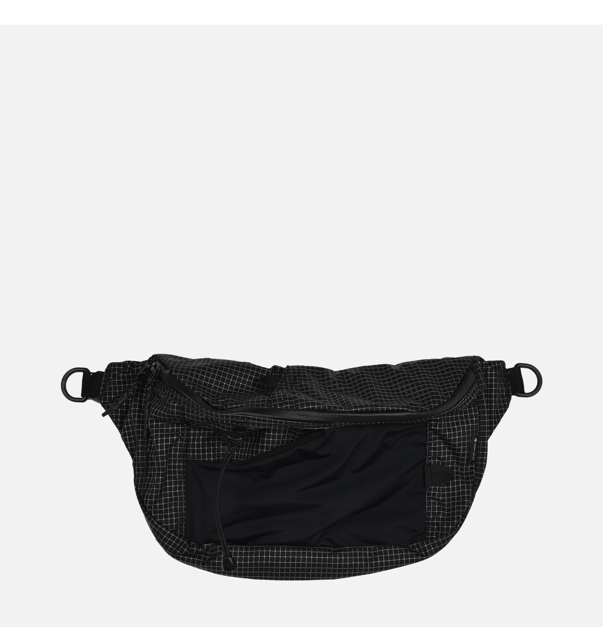 Snow Peak Transit Waist Bag One Black