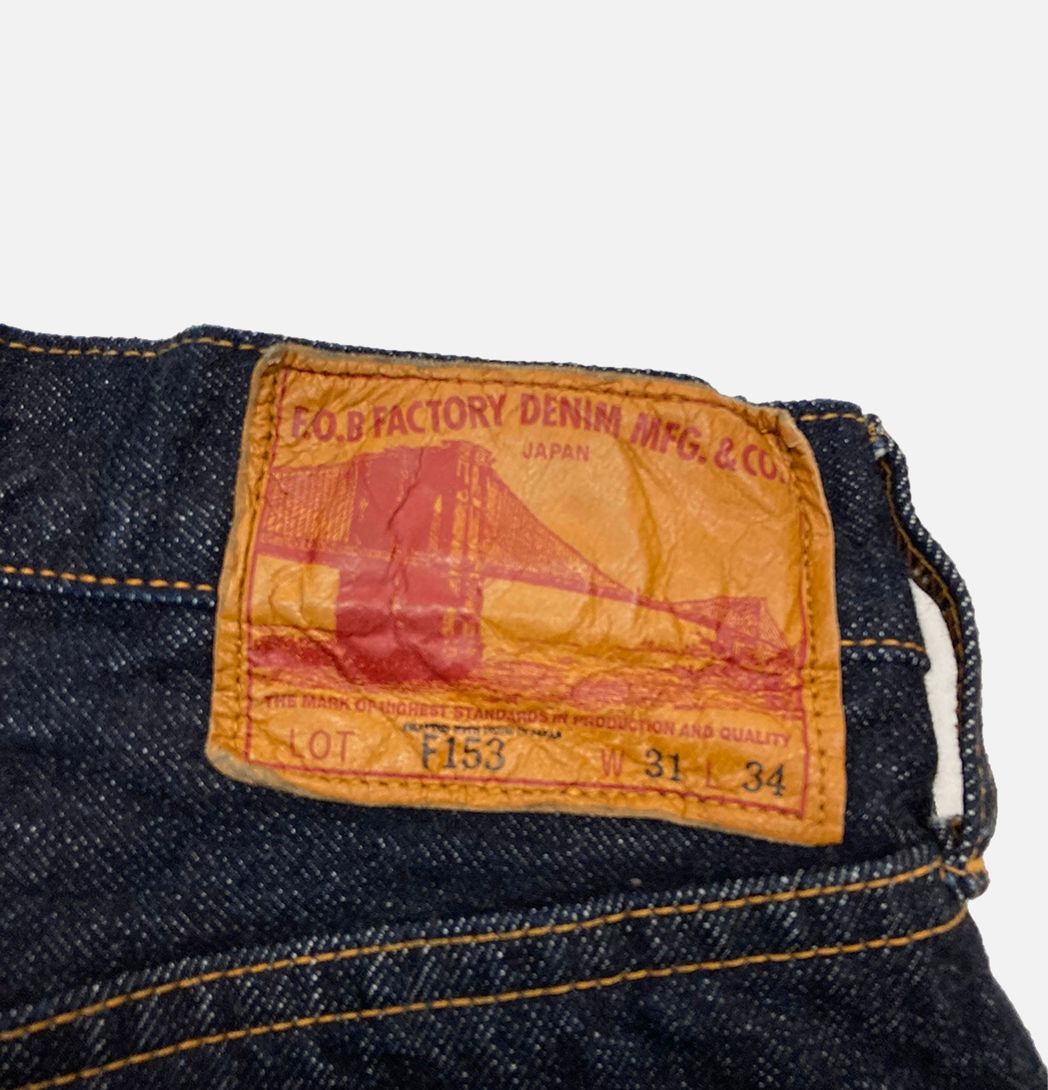 Fob Factory F165 Selvedge Garage Denim