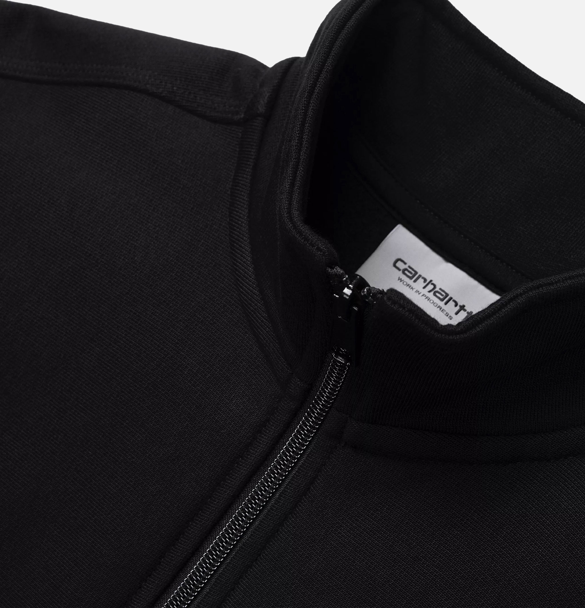 Carhartt WIP American Scrip Half Zip Noir