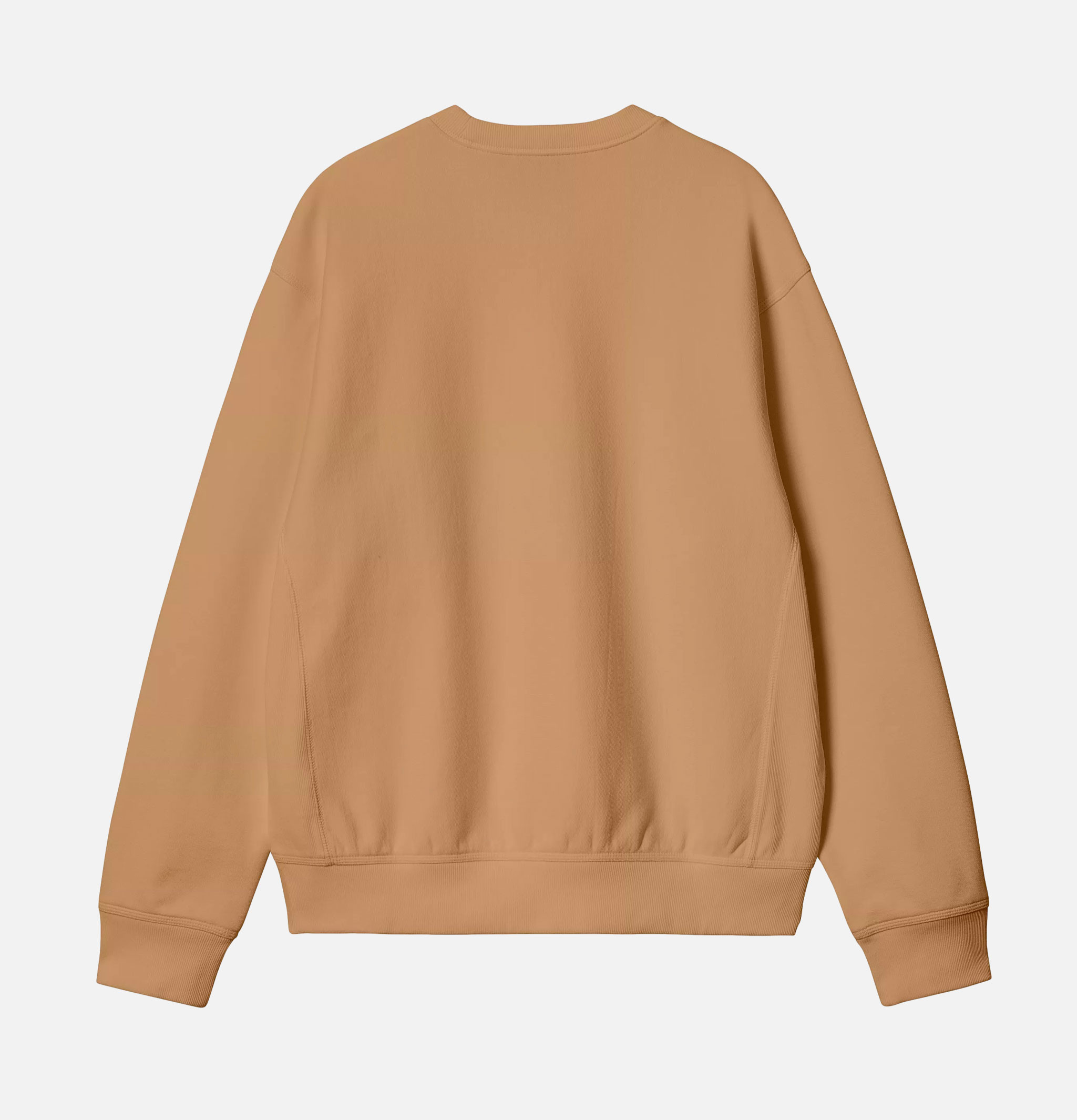 Carhartt WIP American Script Sweat Peanut