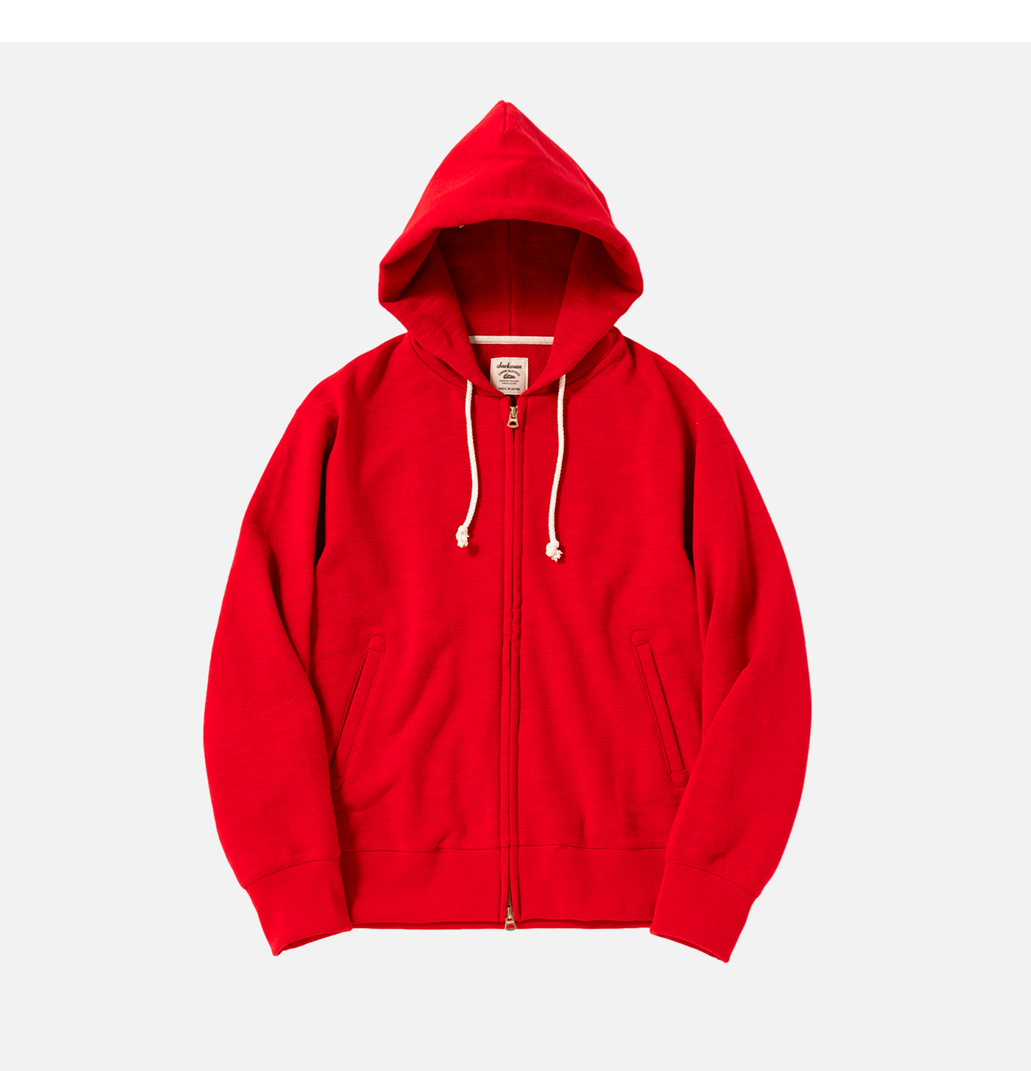 Jackman Parka Sweatshirt Red