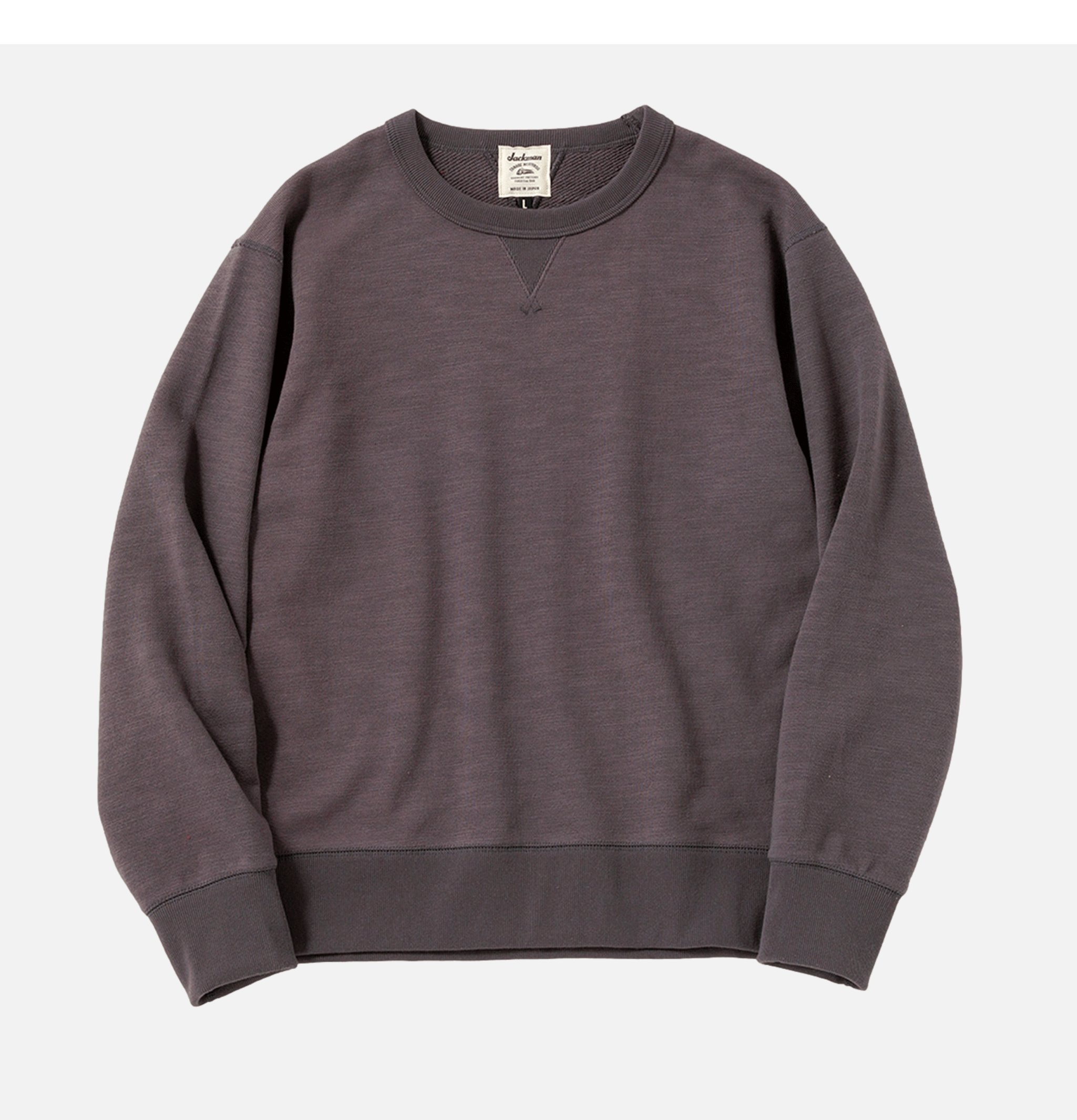 Jackman Crewneck Sweater Falcon Gris